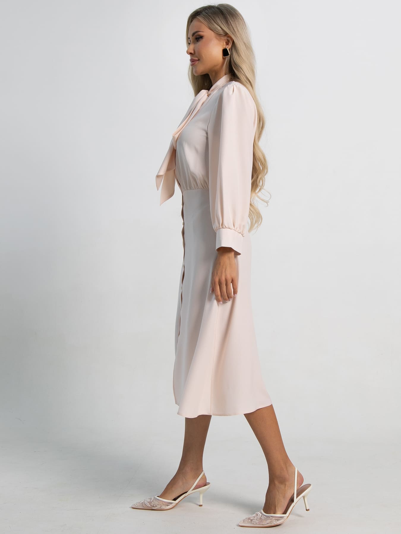 Платье Берта (бежевое) П15495-33М