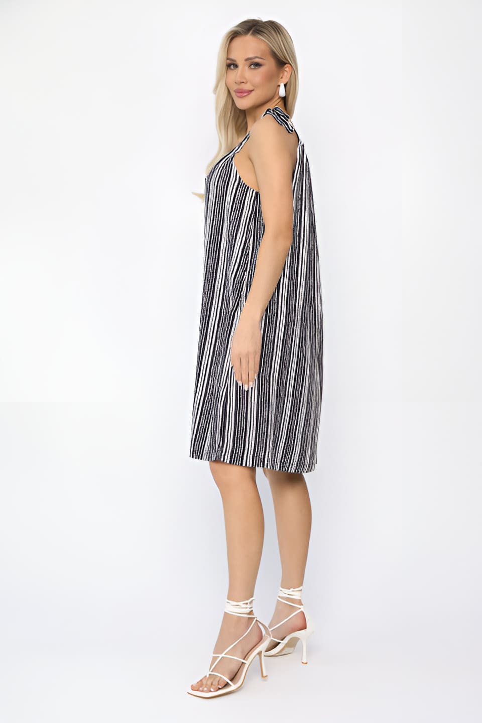 Сарафан Укрась лето! (синее/полоска) П13735-10М