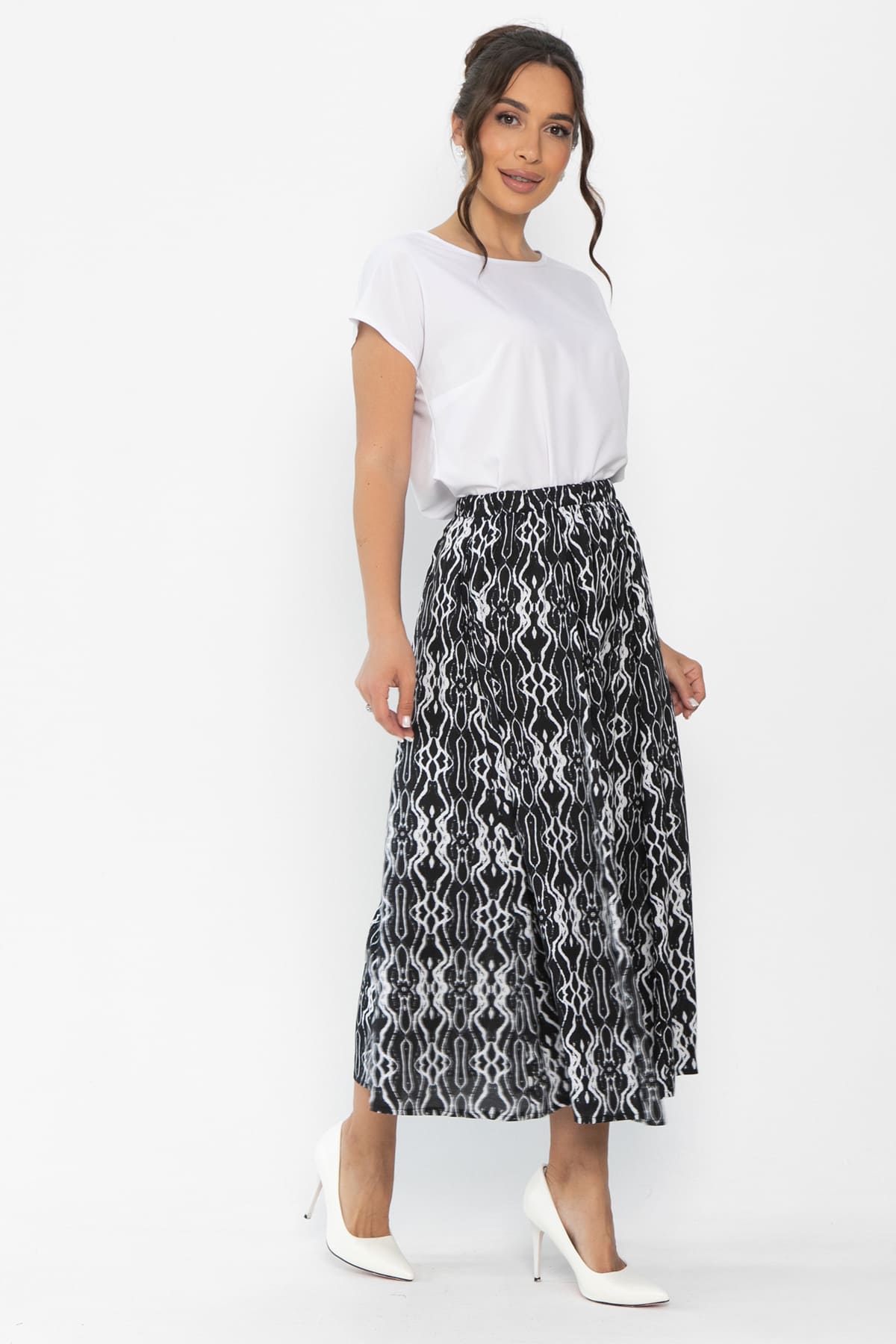 Юбка Льюис (черная) Ю13957-10М