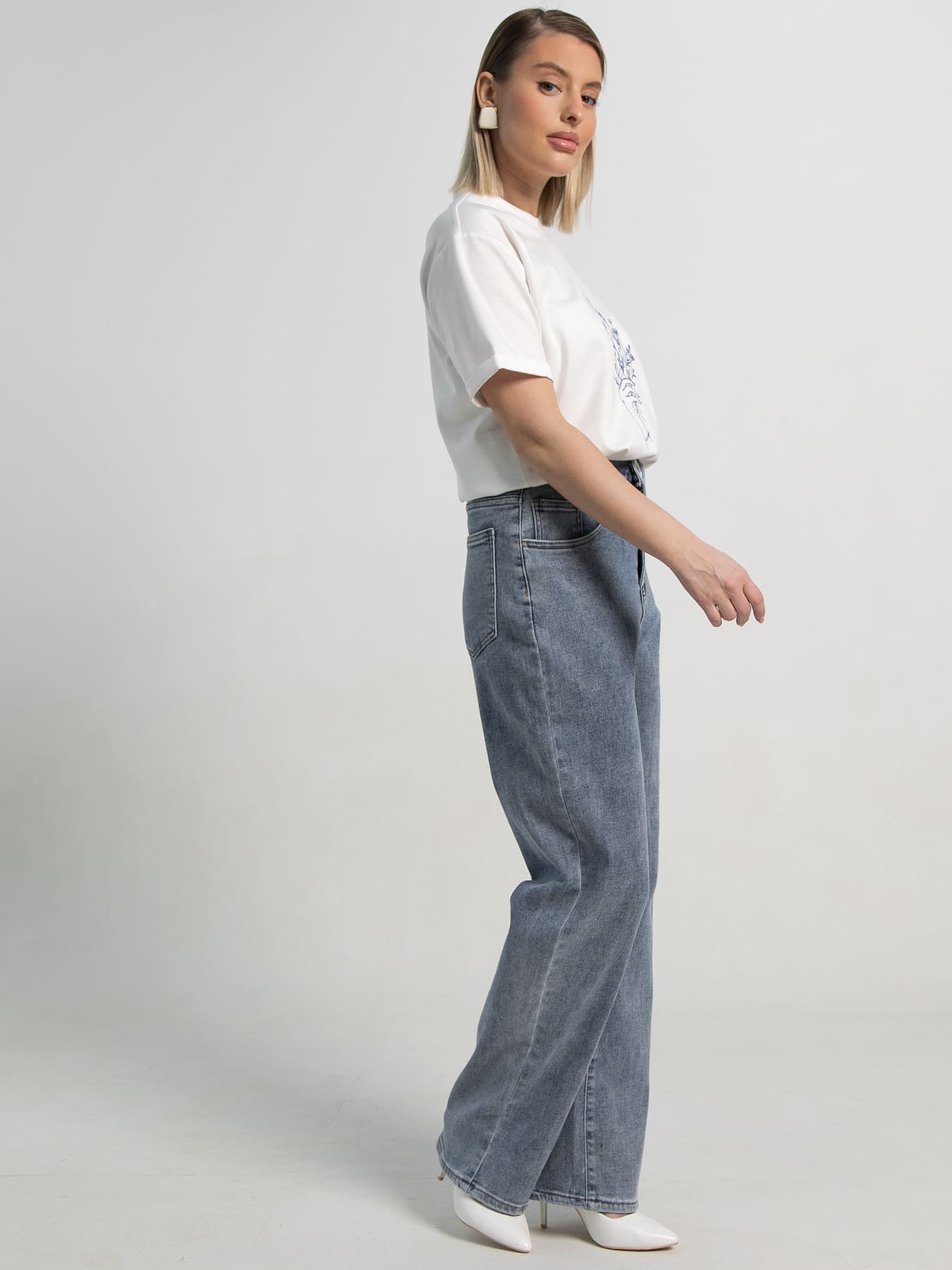 Джинсы Граб лайт (голубые) Б15434-12М