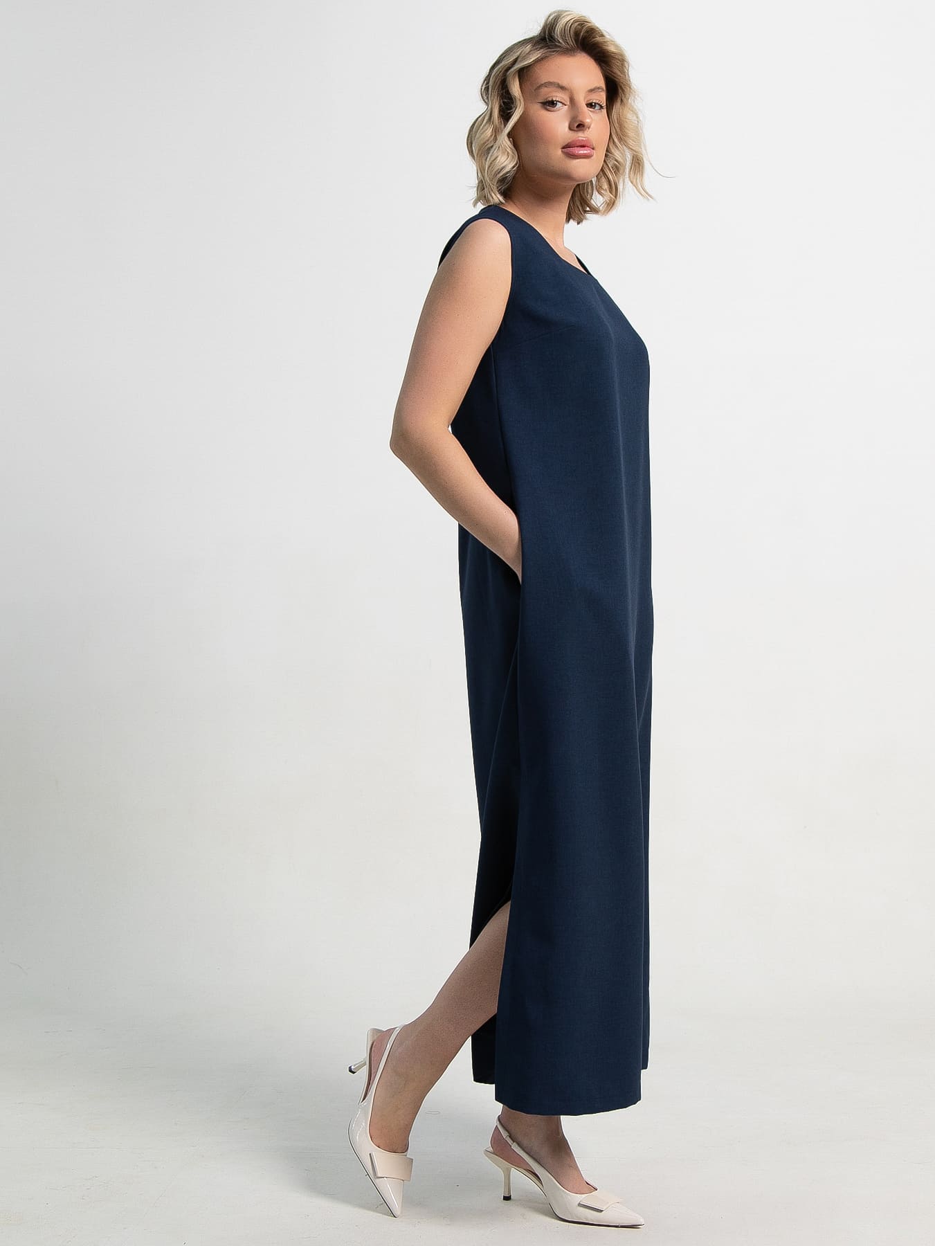 Платье Айлин (синий) П15323-19М