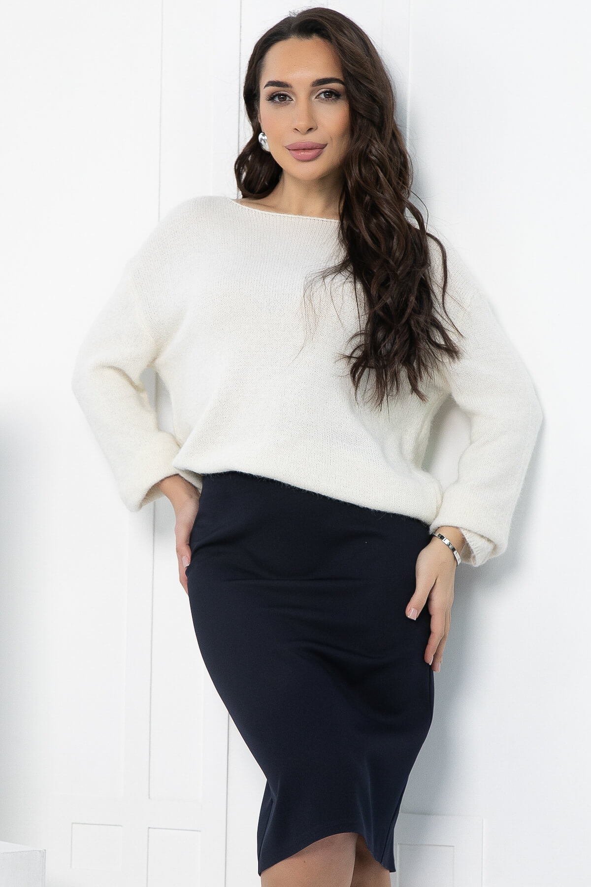 Юбка Путь к успеху (синяя) Ю12762-25М