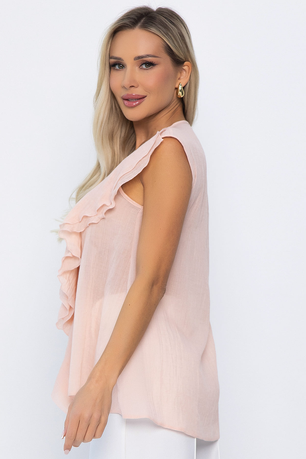 Блуза Поцелуй ветра (персик) Б15396-7М