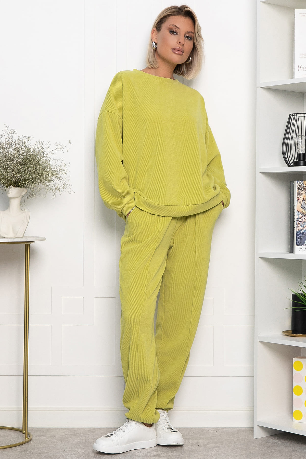 Костюм Августа (зеленое яблоко) К13196-5М