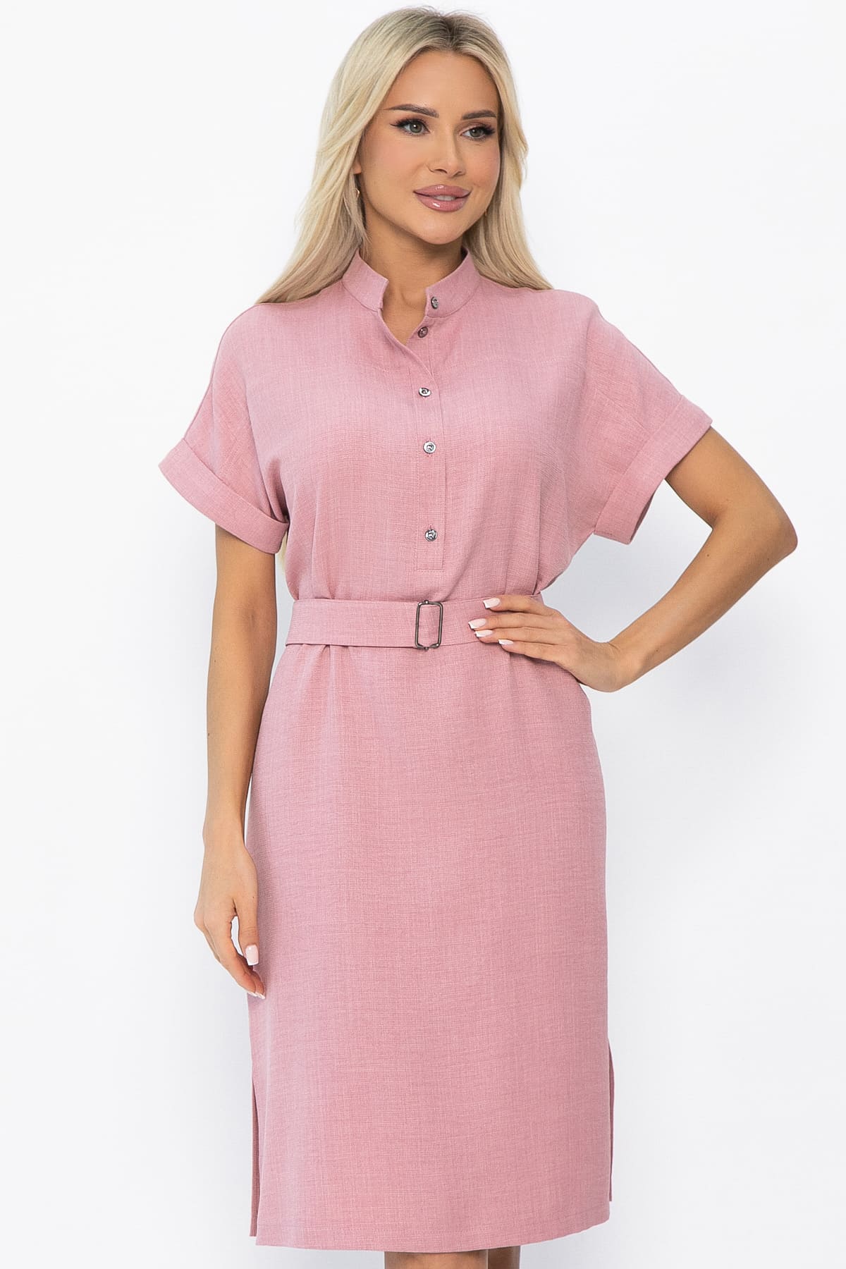 Платье Бон вояж (пыльная роза) П13780-41М