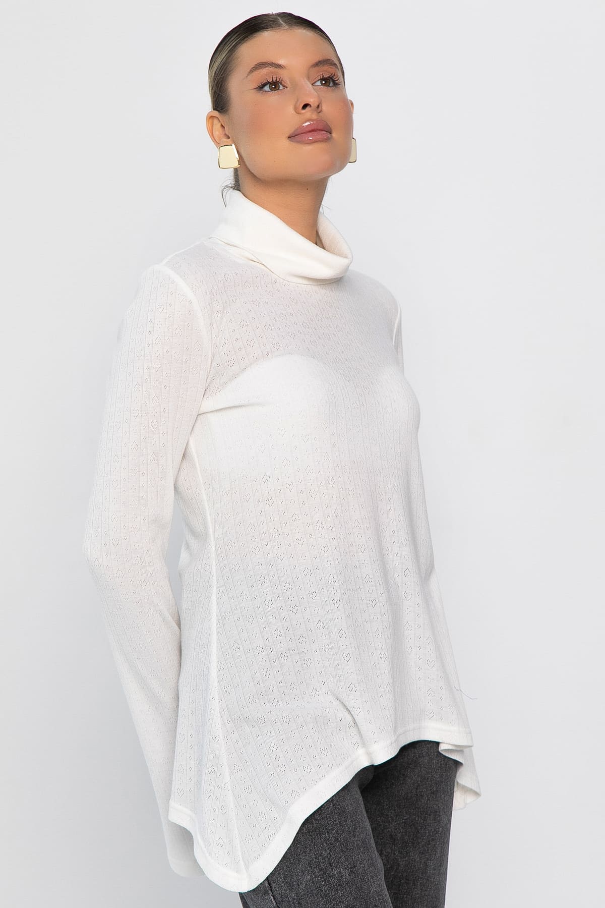 Джемпер В объятьях нежности (белый) Б14448-4М