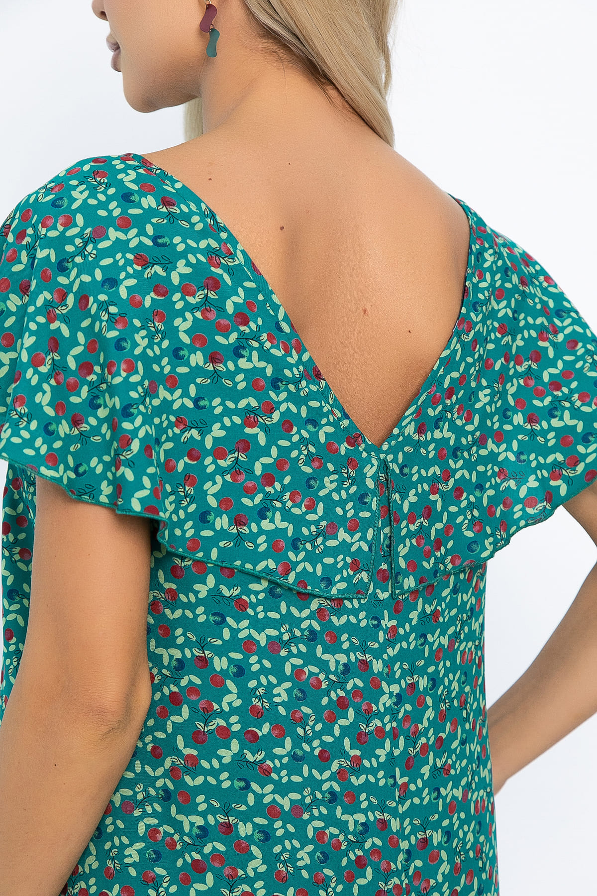 Платье Вечер свиданий (зеленое) П13830-16М