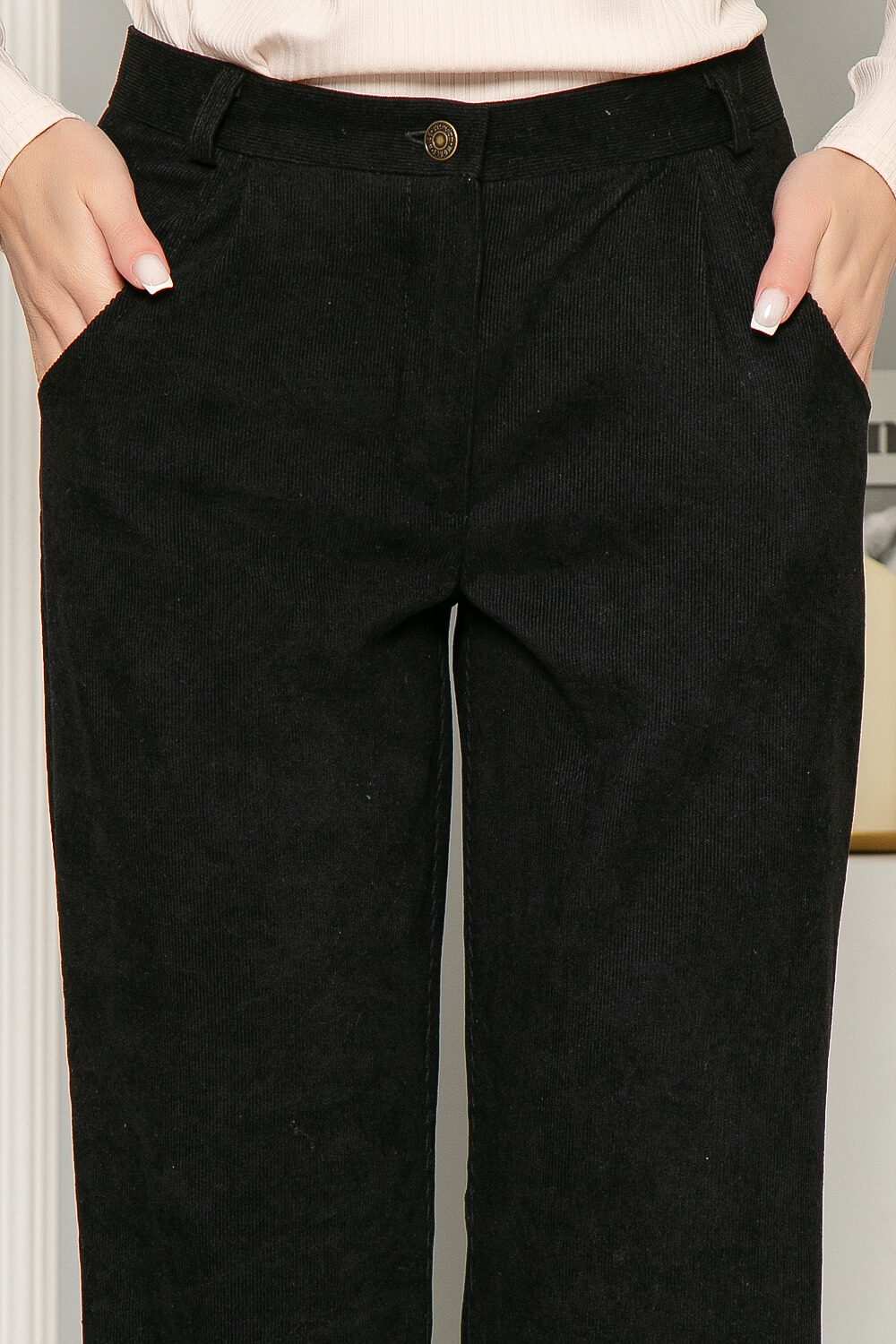 Брюки "Basic" (блэк) Б7691