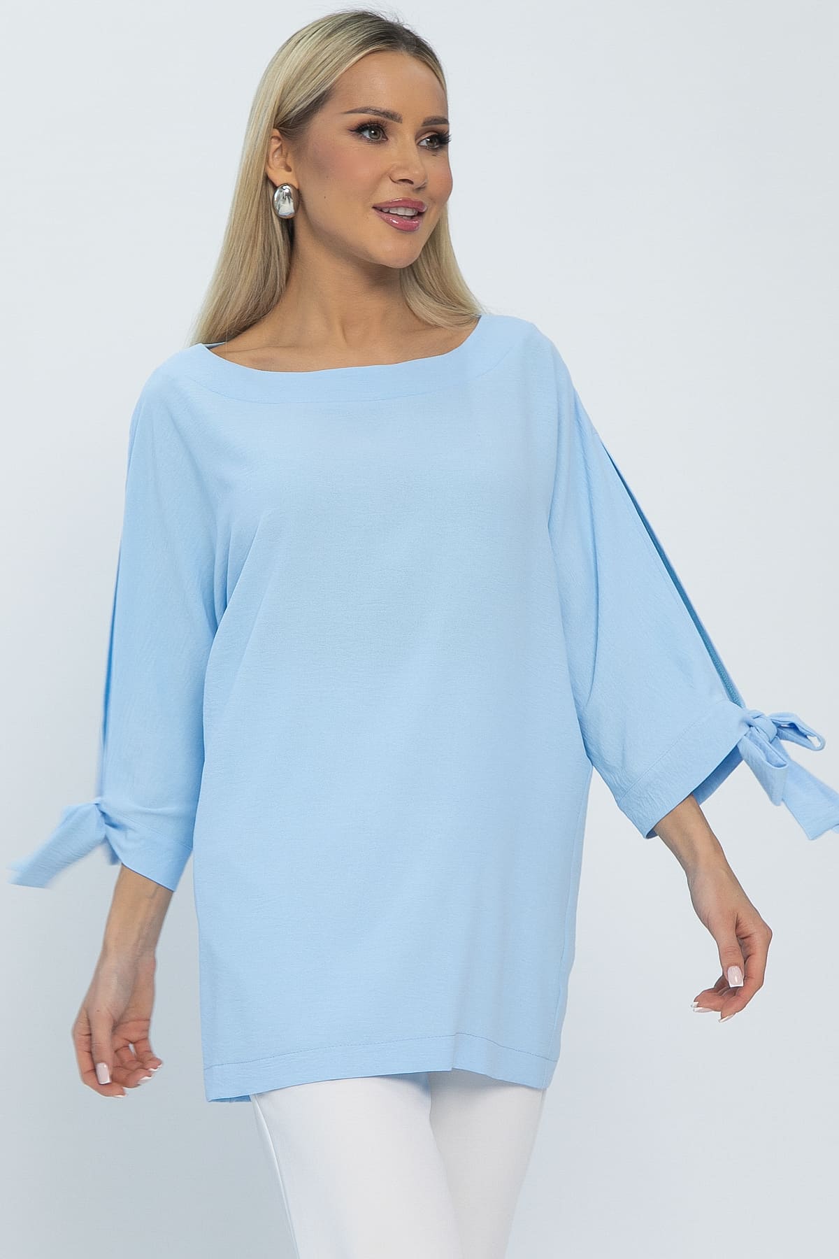 Блуза Гэтсби (голубая) Б13559-8М