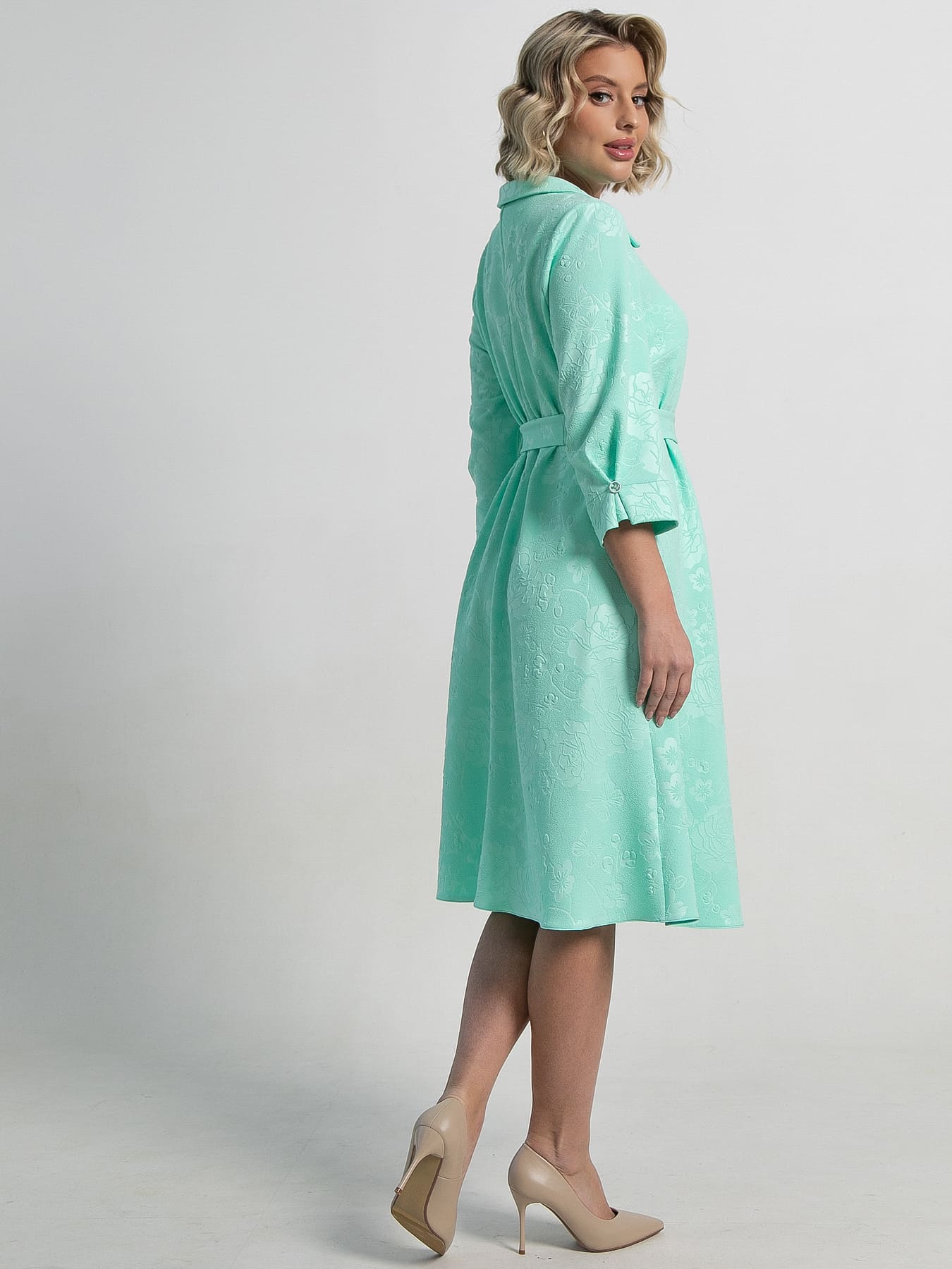 Платье Лорэн (мятное) П15197-18М