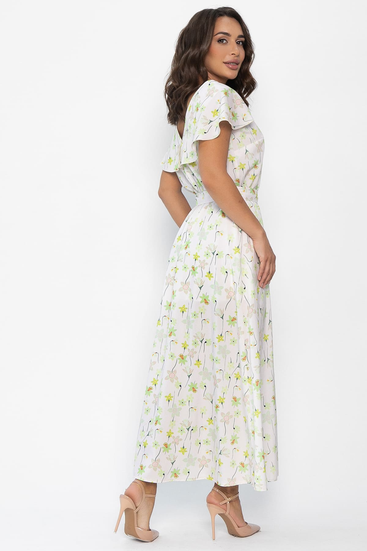 Платье Жара (молочное) П14025-16М