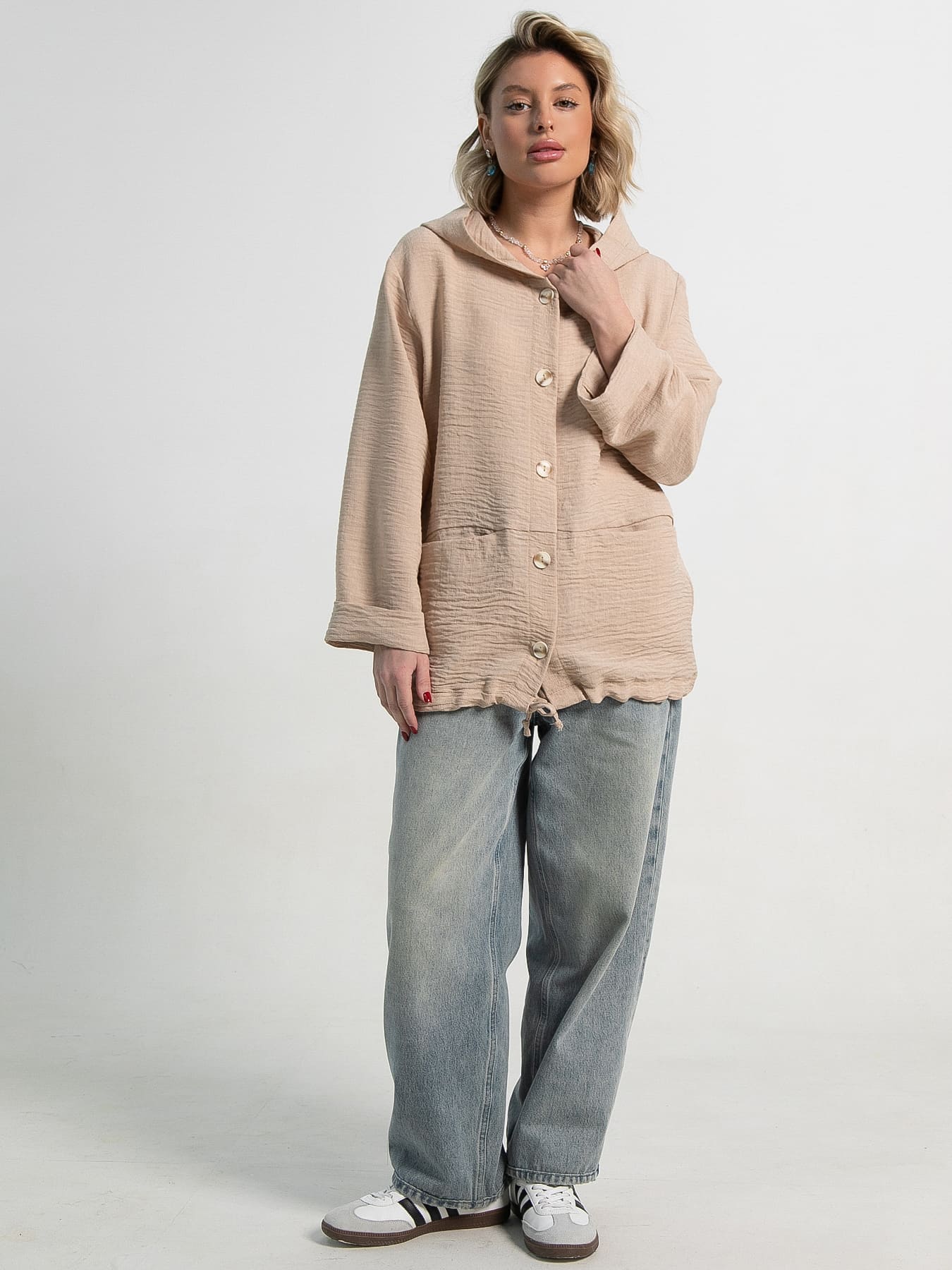 Пыльник Летний день (бежевый) Б15150-8М