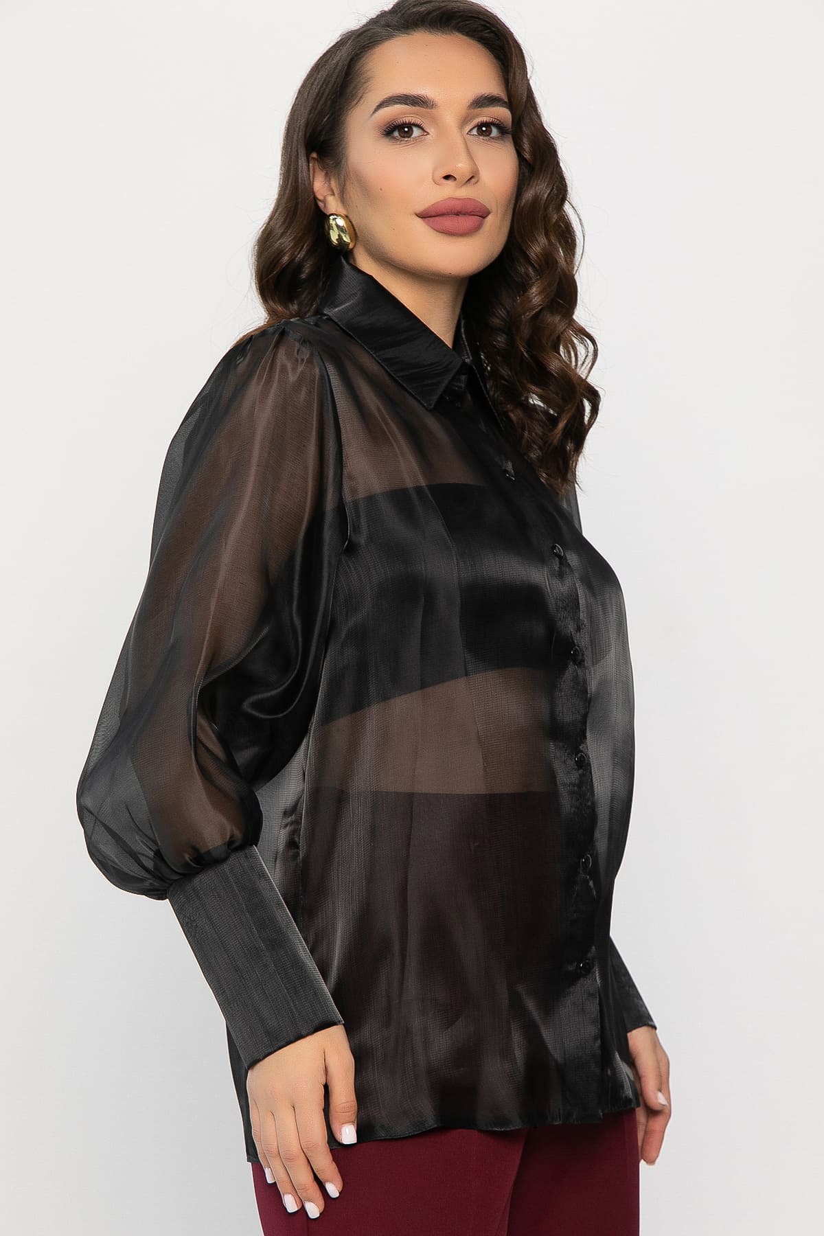 Блуза Вернисаж (черная) Б14320-33М