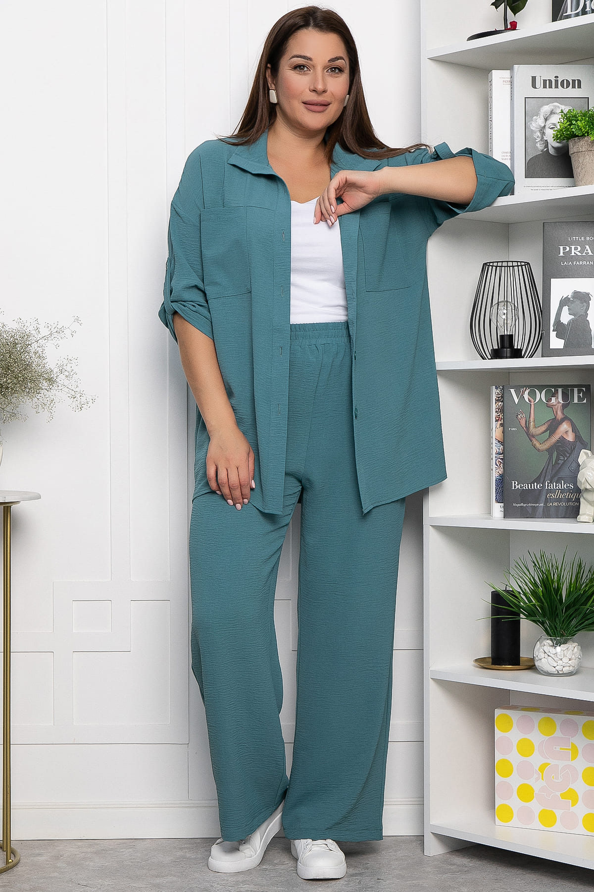 Костюм Алсу (олива) К14205-8М