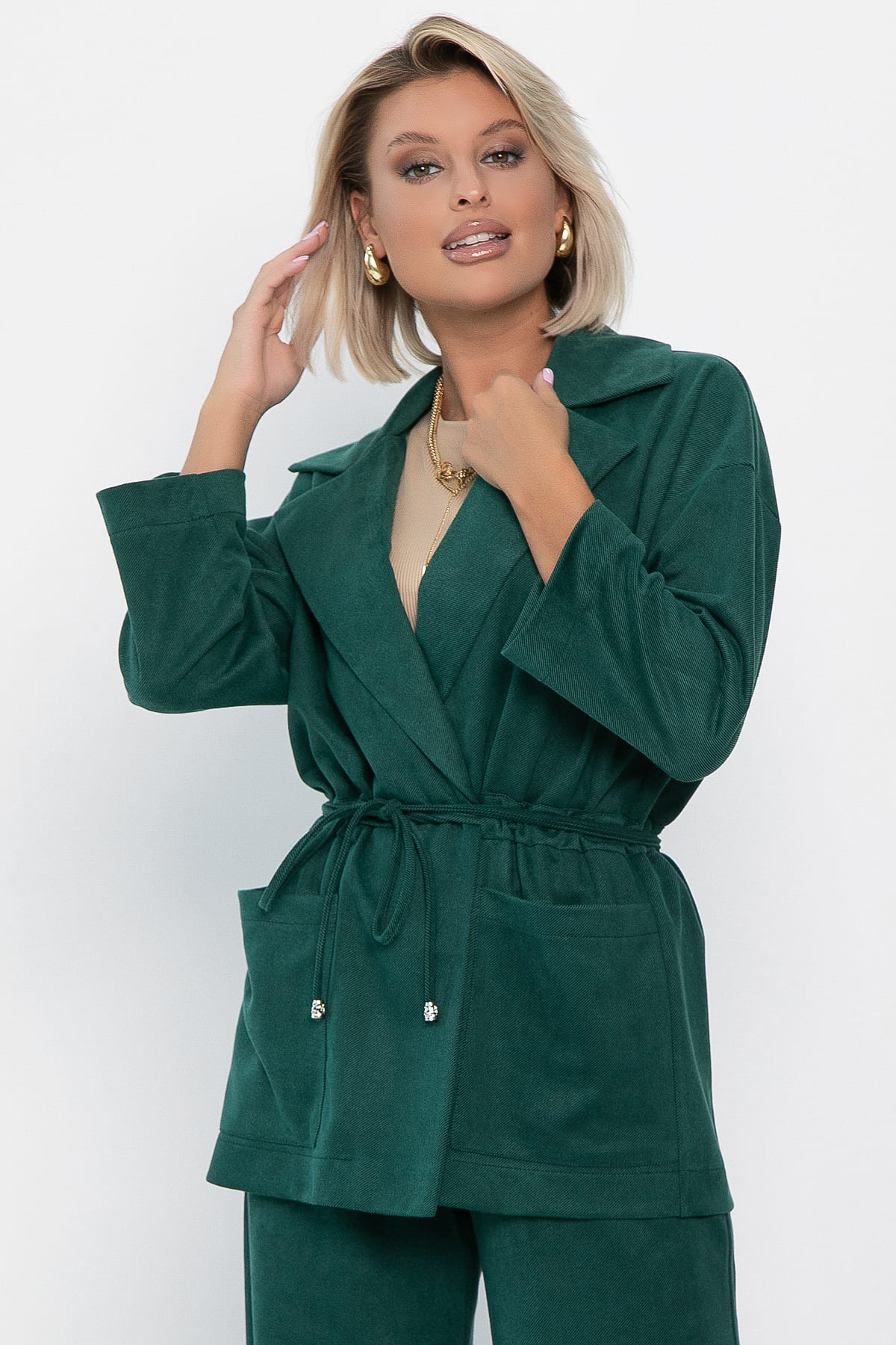 Костюм Дижон (зеленый) К14210-7М