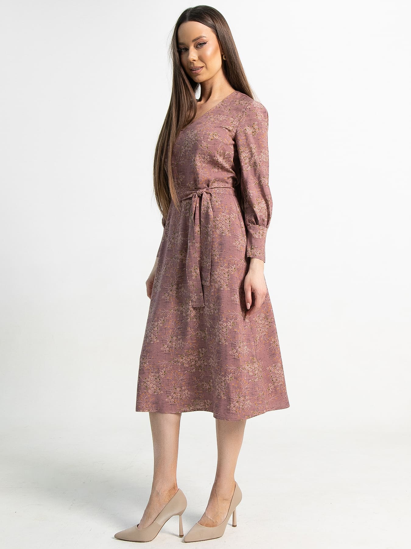 Платье Парижанка (чайная роза) П15231-10М