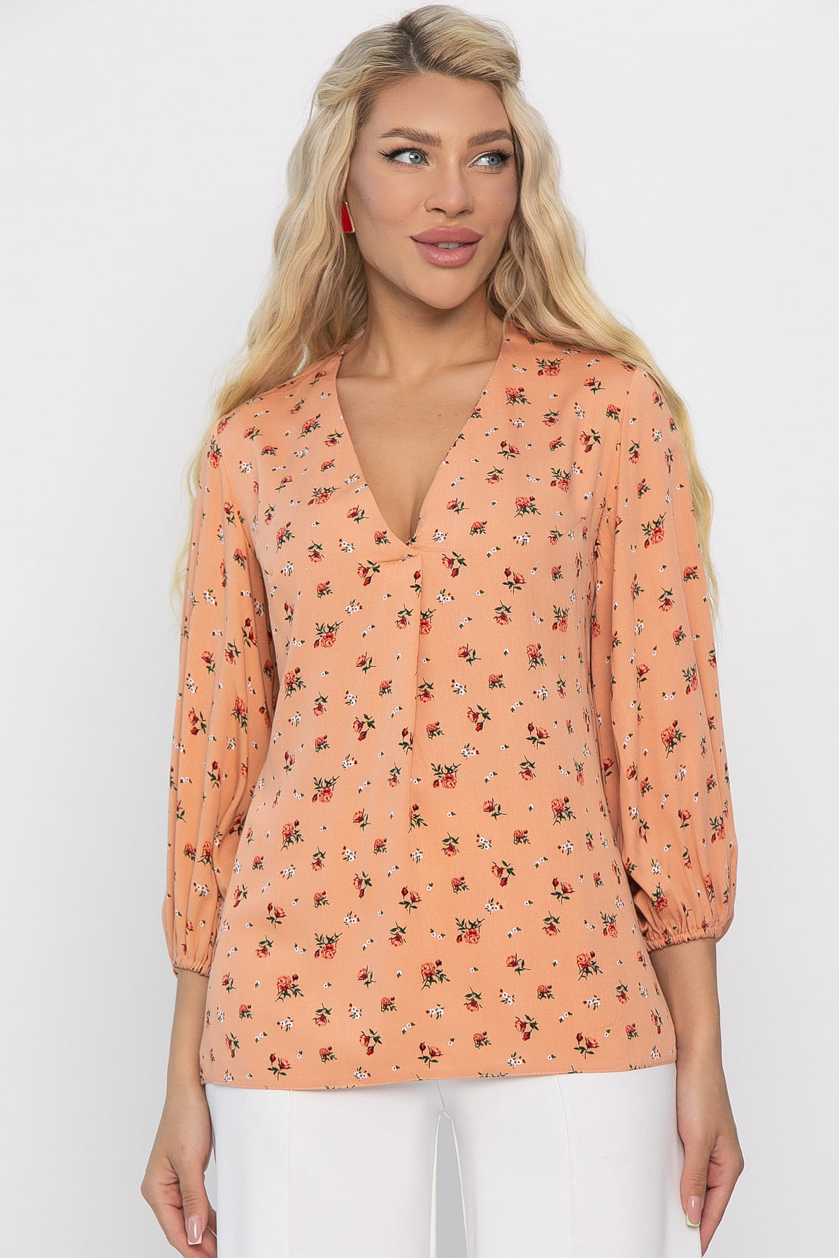 Блуза Пралине (персик) Б13841-6М