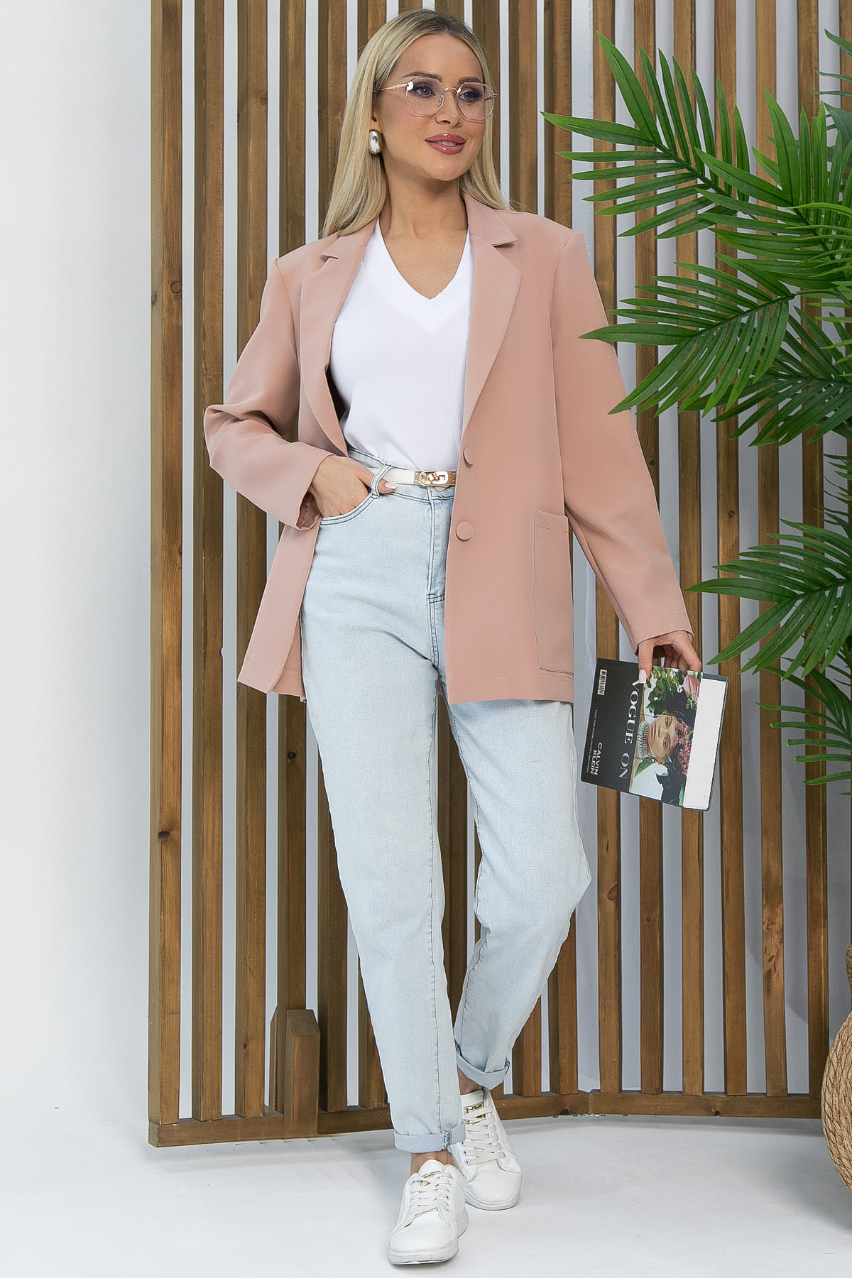 Пиджак Нэри (бежевый хит) Б13515-33М