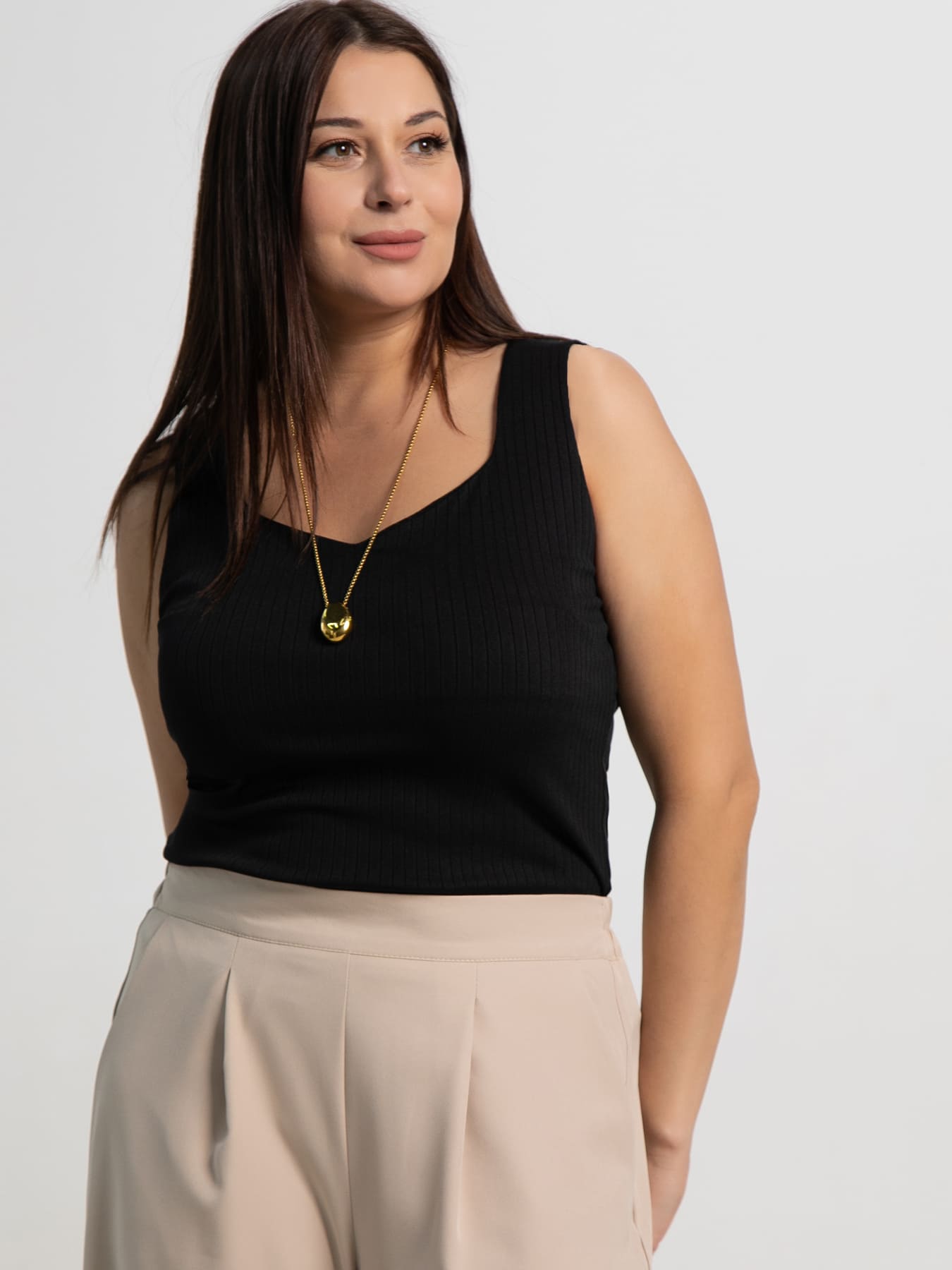 Топ Эстер (черный) Б15455-34М