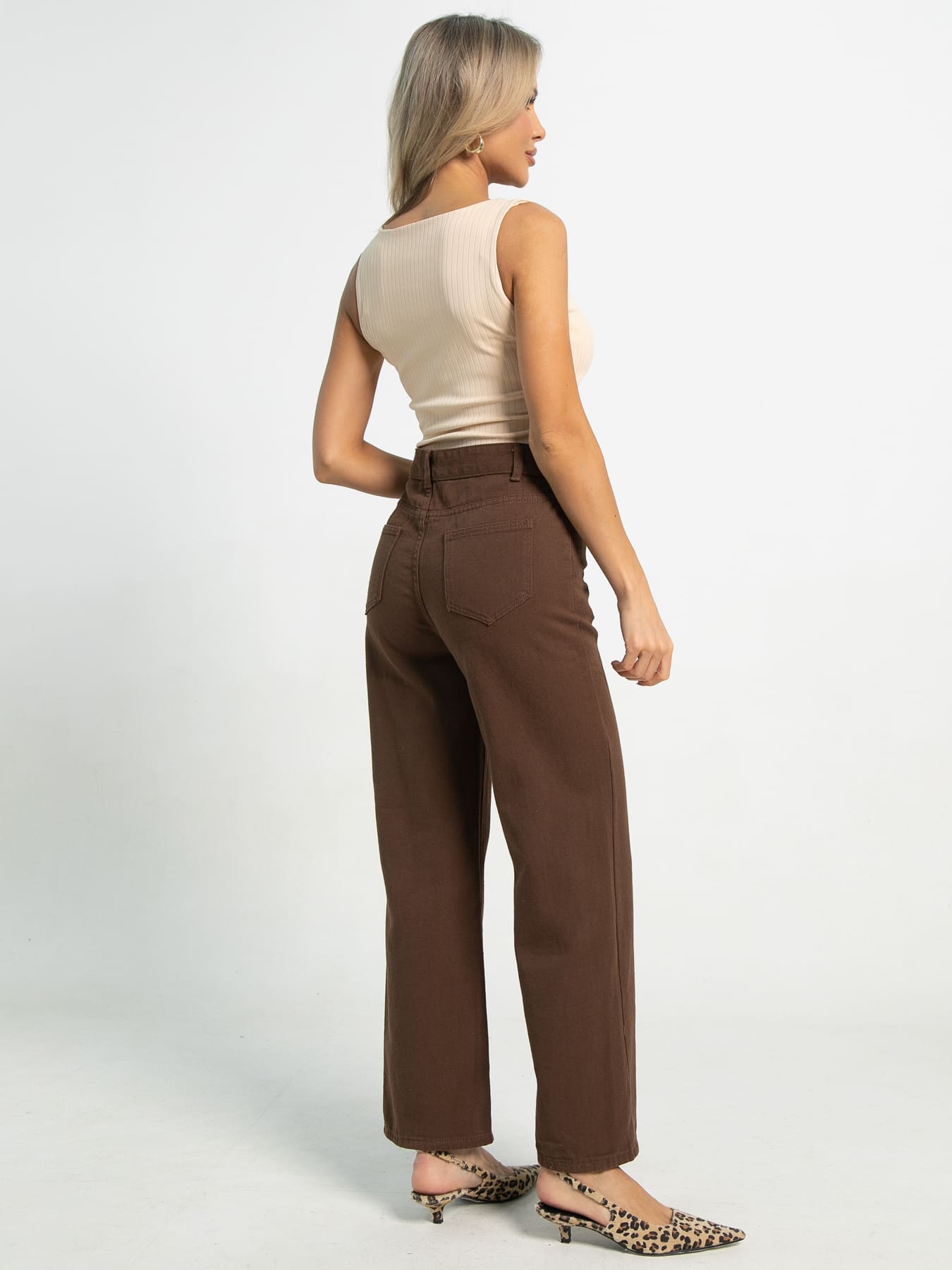 Джинсы Триумф (коричневый) Б15703-13М