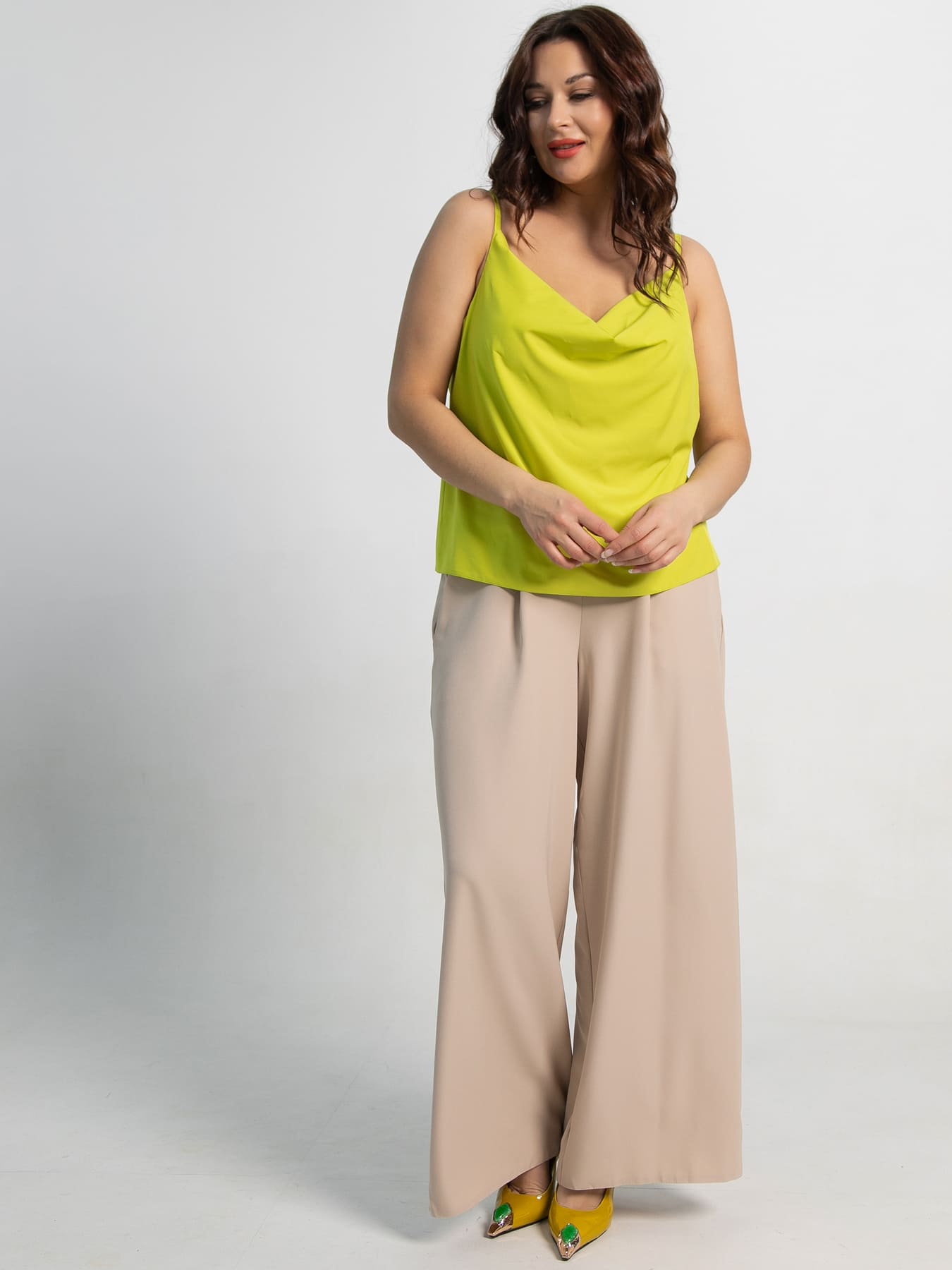 Топ Легкий штрих (лайм) Б15572-33М