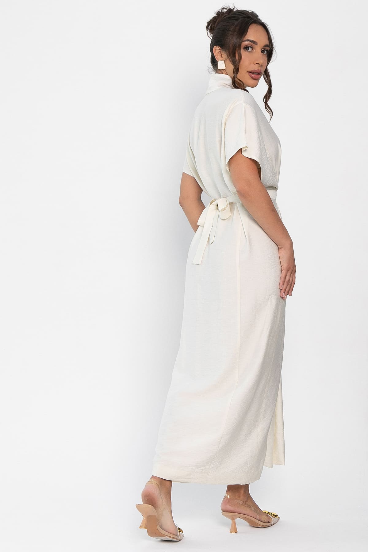 Платье Исландия (молочное) П14009-30М