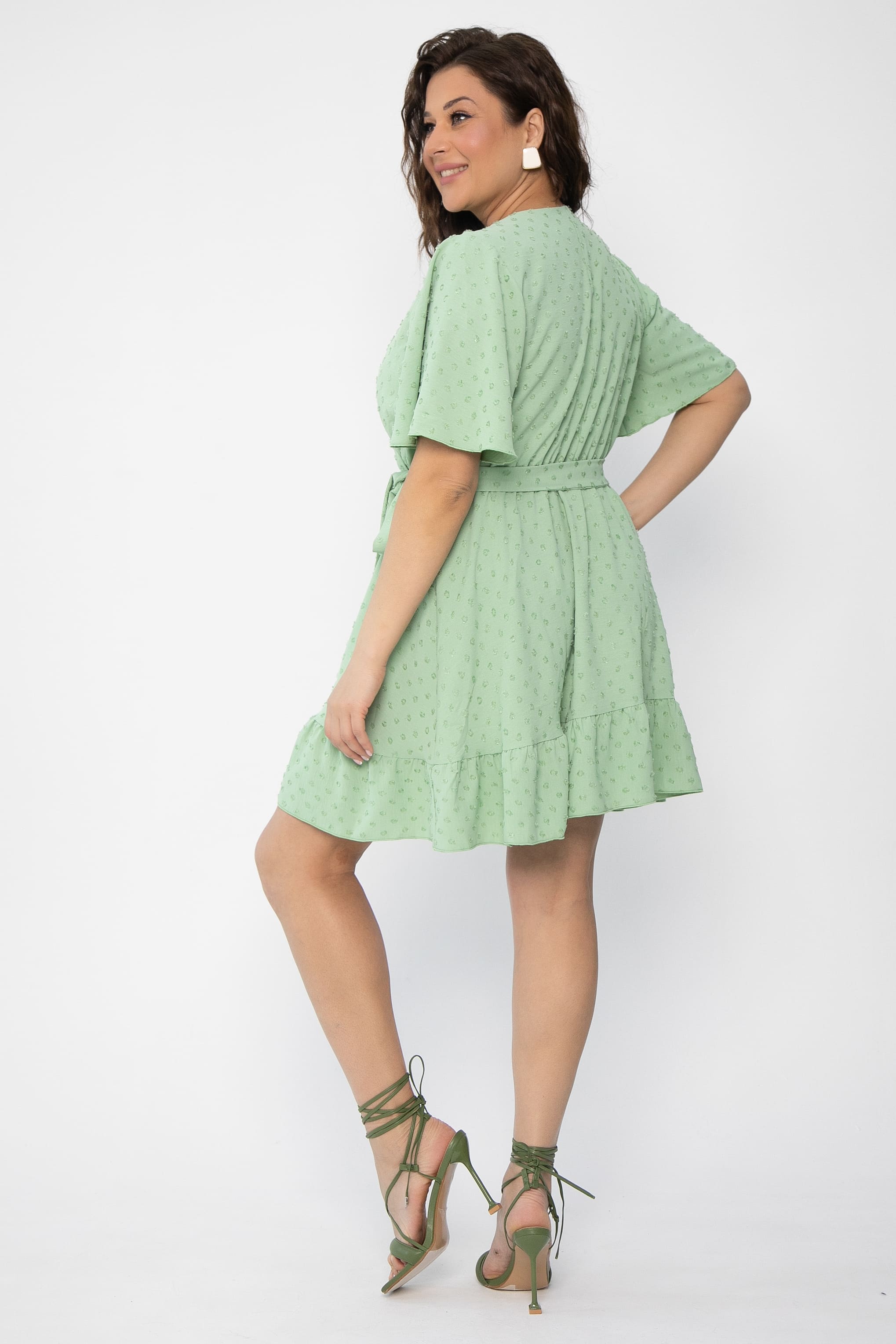 Платье Саванна (олива) П10560