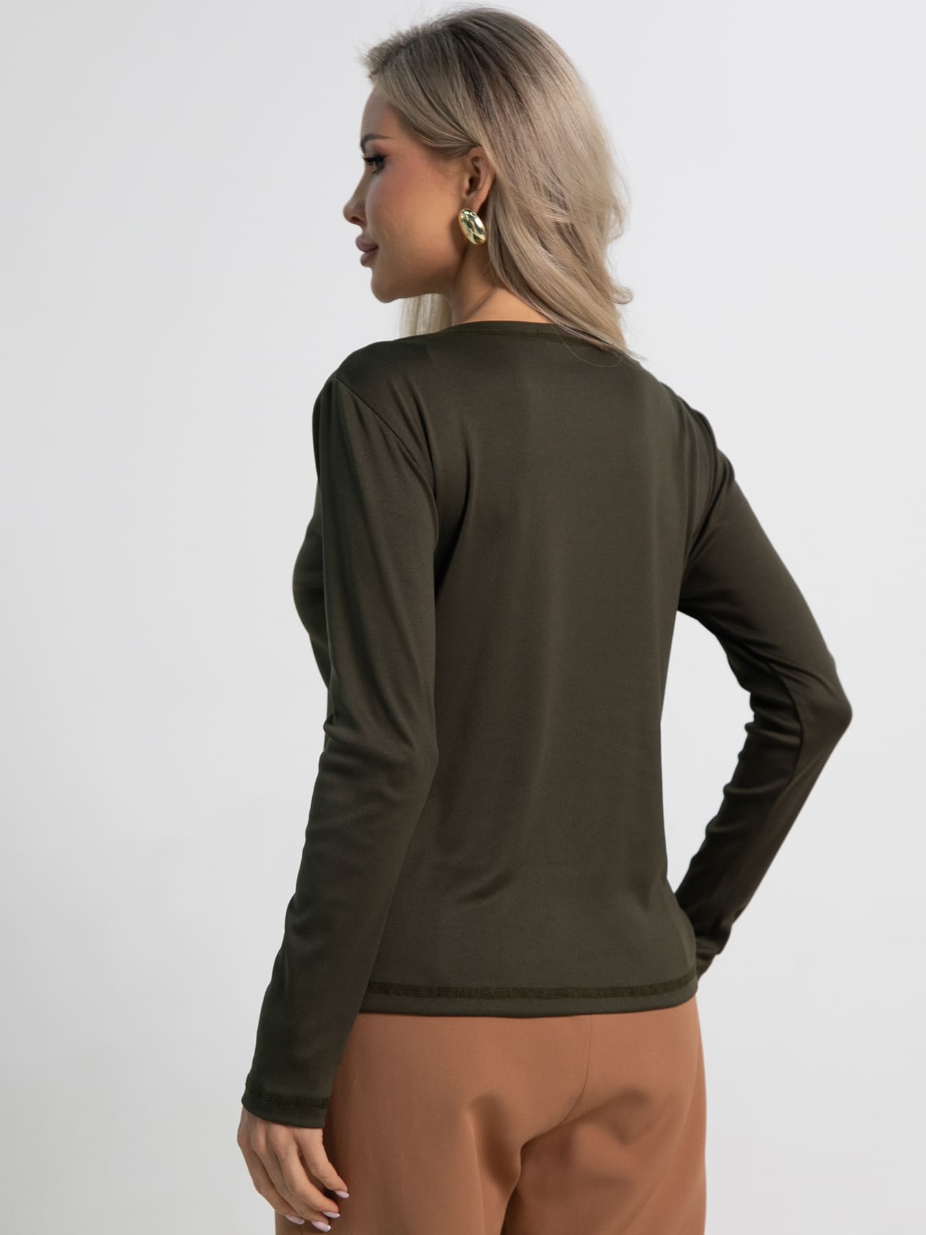 Блуза Новелла (хаки) Б15491-24М