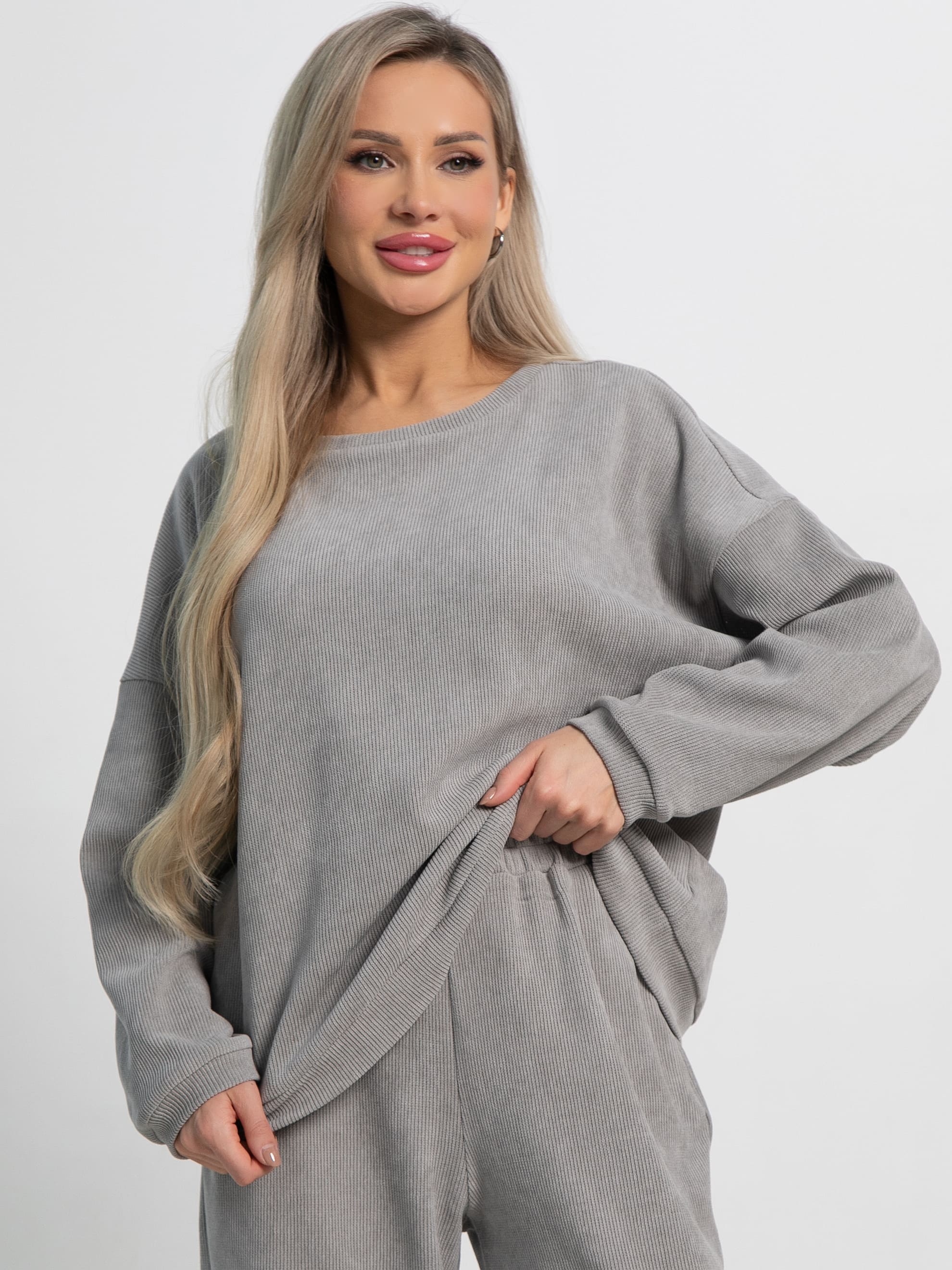 Костюм Августа ХИТ (серый) К15148-5М