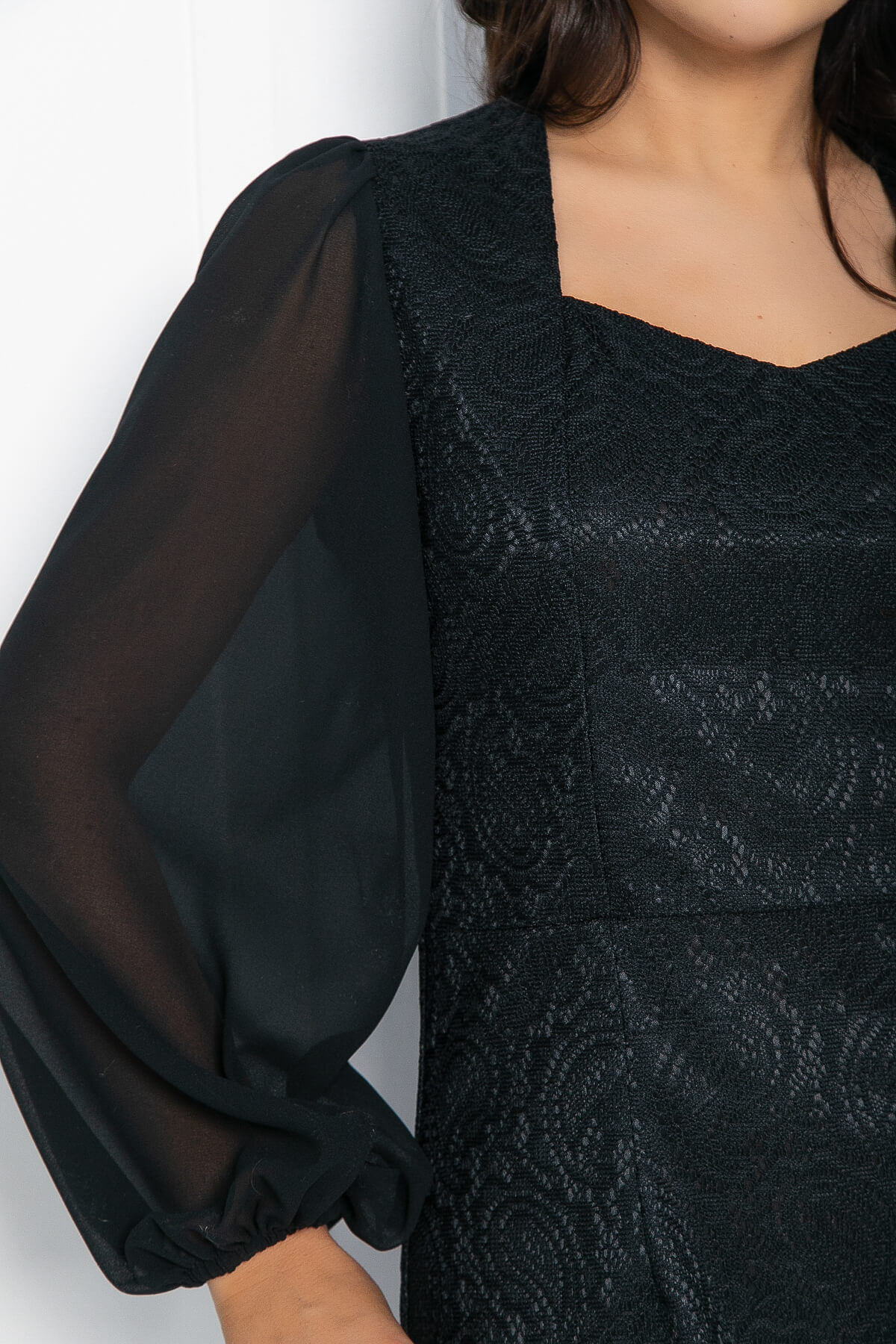 Платье Эдита (черное) П12364-27