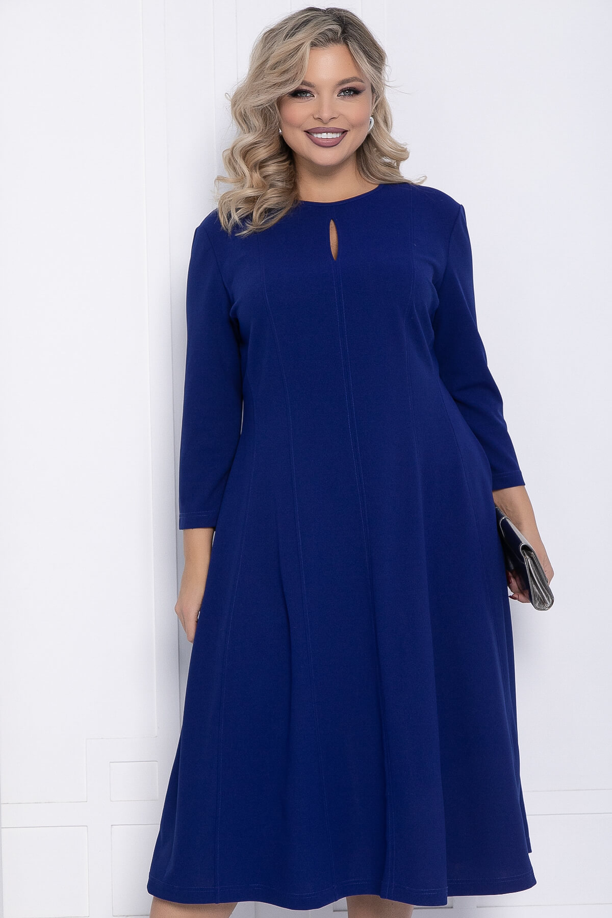 Платье Капелька (электрик) П12376-23