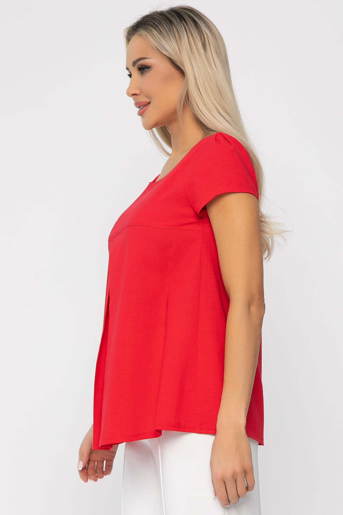 Туника Жюли (красная) Б13436-2М