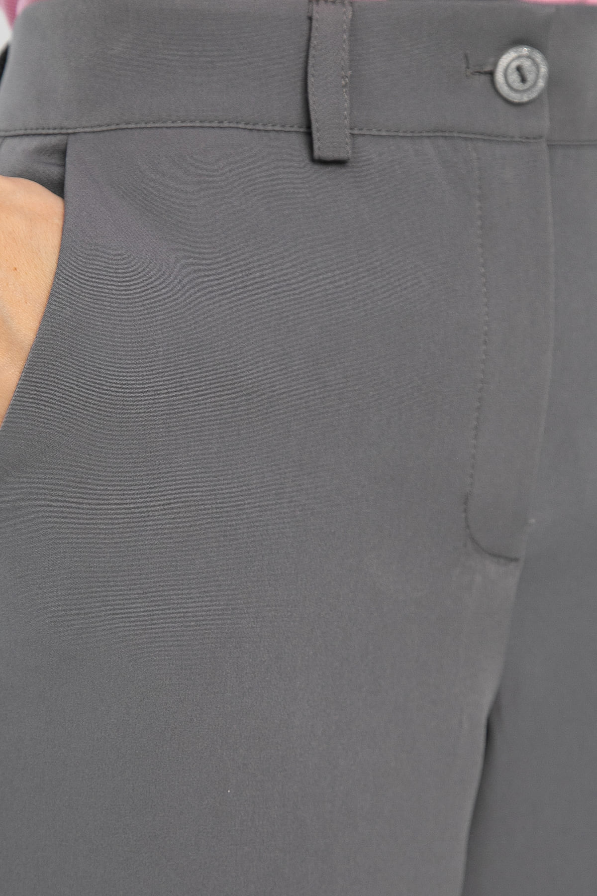 Брюки укороченные Энни (серые) Б14285-10М