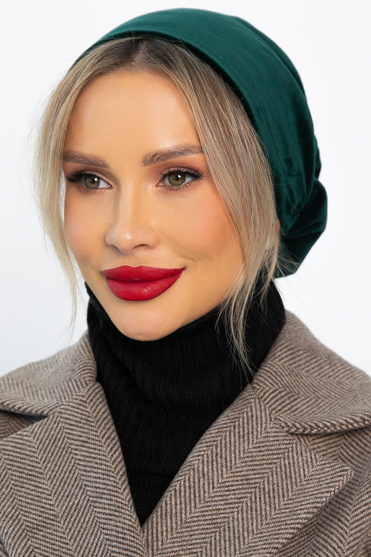 Чалма с резинкой (зеленая) ЧР11-23М