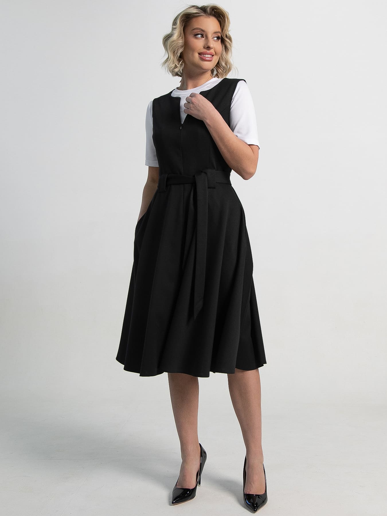 Платье Эрика (черное) П15203-53М