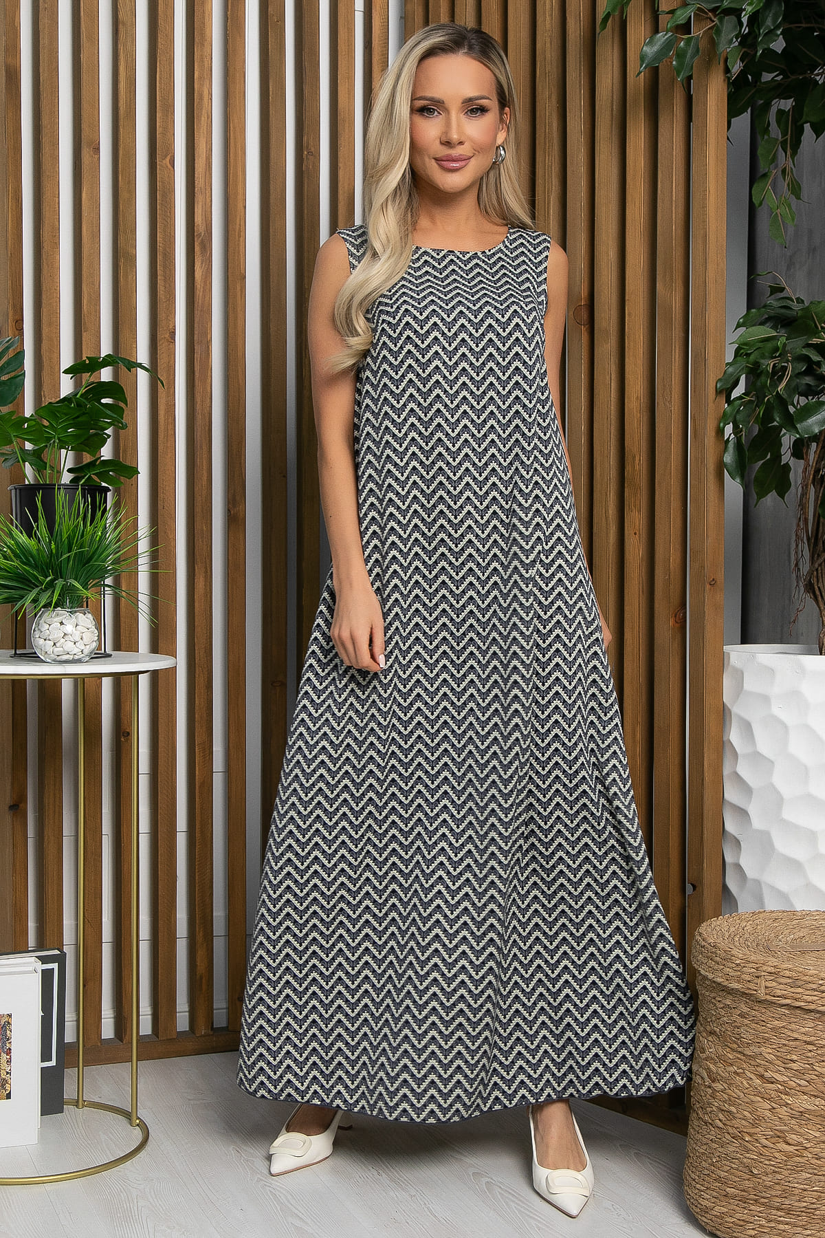 Платье Алхери (темно-синее) П13268-12М