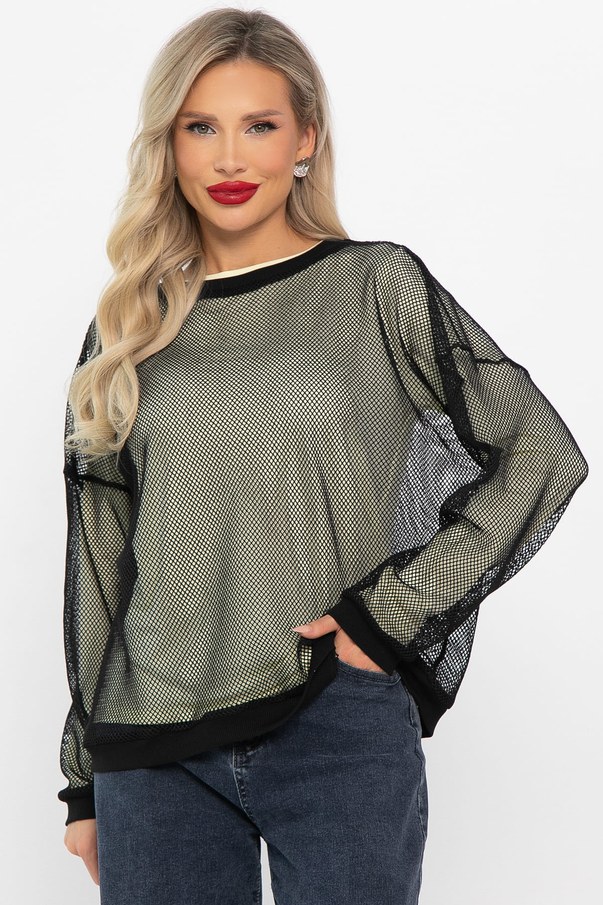 Свитшот Джокер (черно-лимонный) Б14711-5М