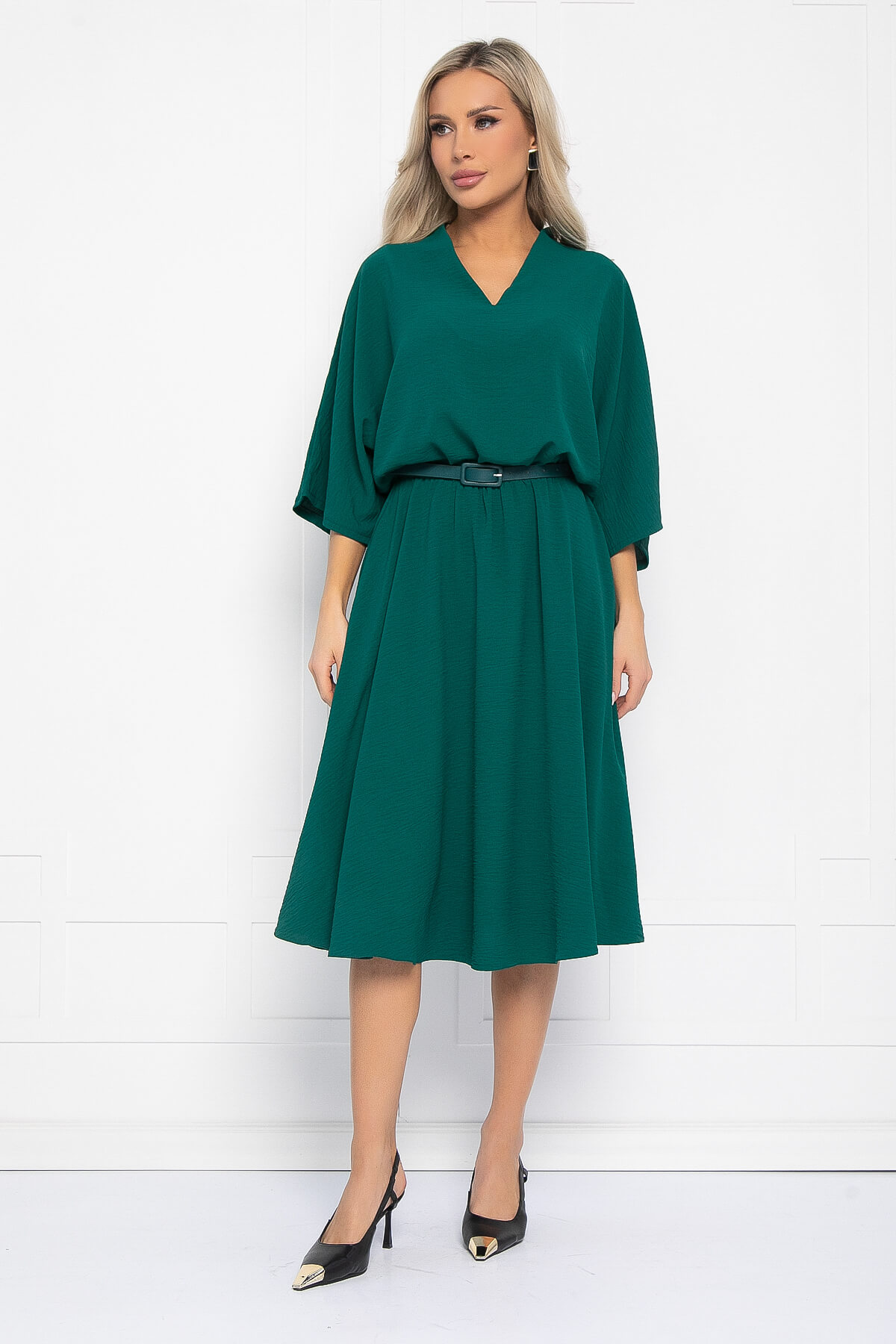 Платье Модера (изумруд) П12665-16