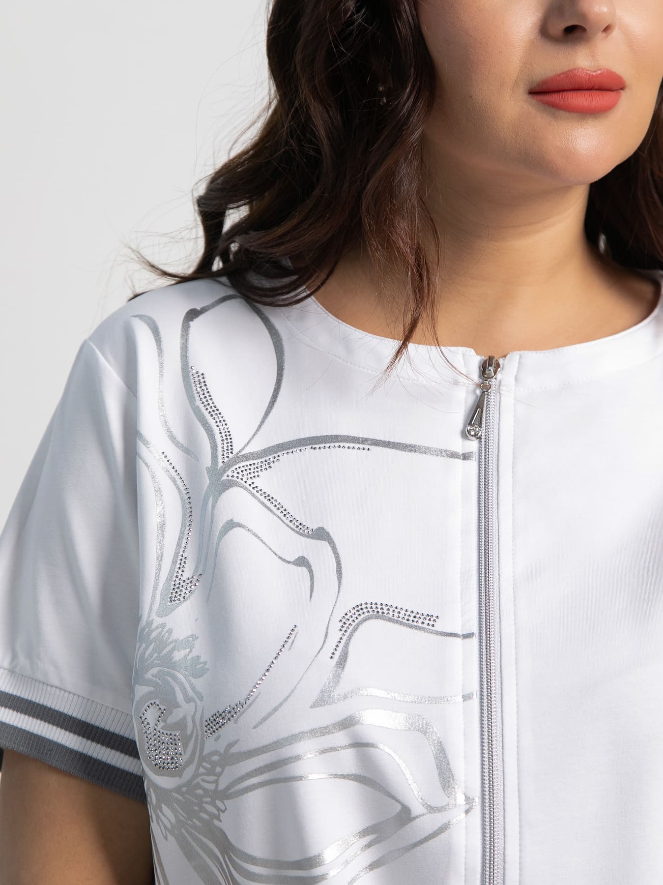 Блуза Бэлла (белая) Б15533-20М