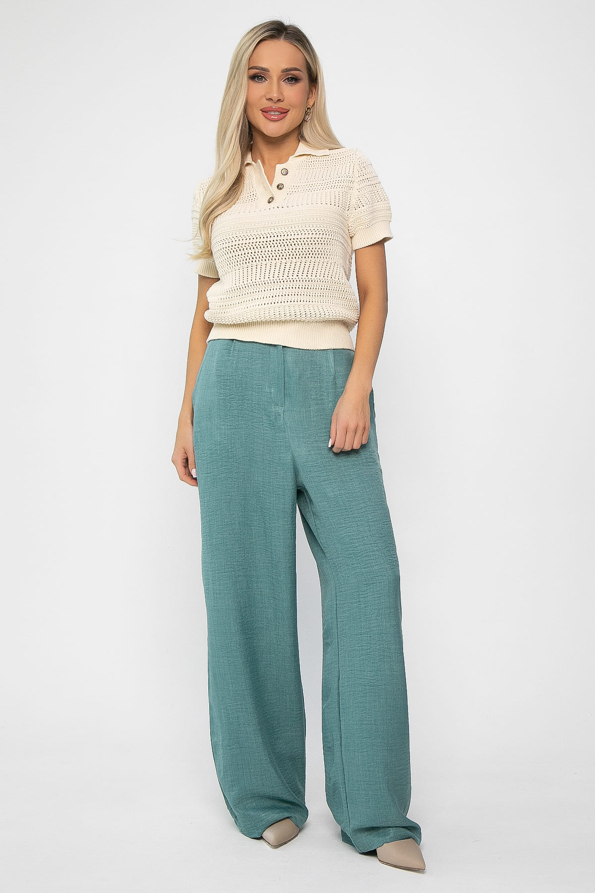 Брюки Скарлет (фисташка) Б13695-13М