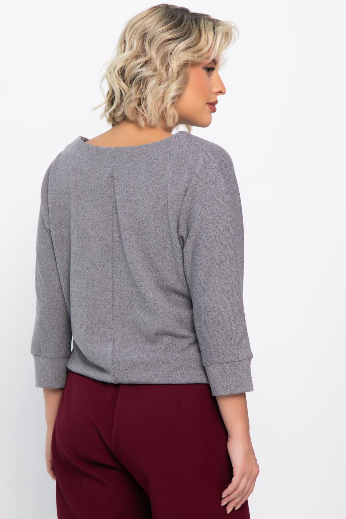 Джемпер трикотажный Сайрис (светло-серый) Б14790-50М