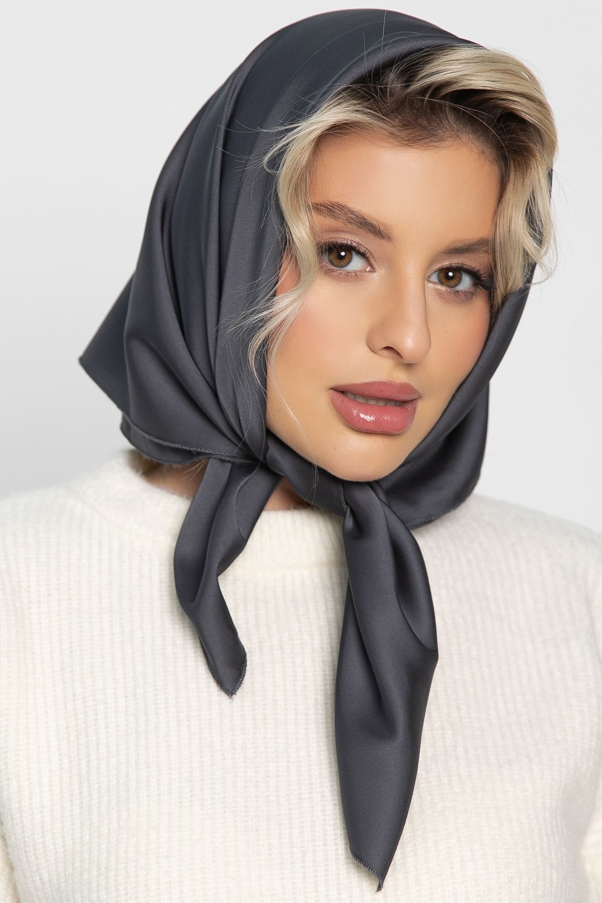 Косынка с завязками (графит) КЗВ8-53М