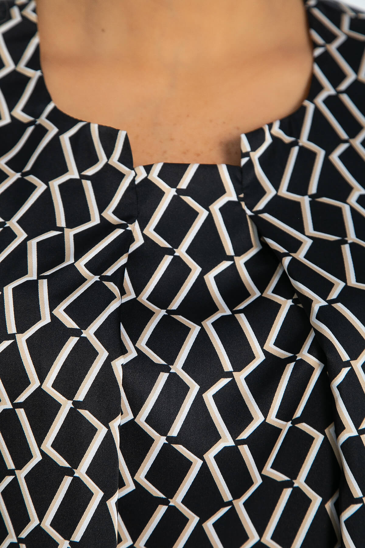 Блуза Ланта (черная) Б11845