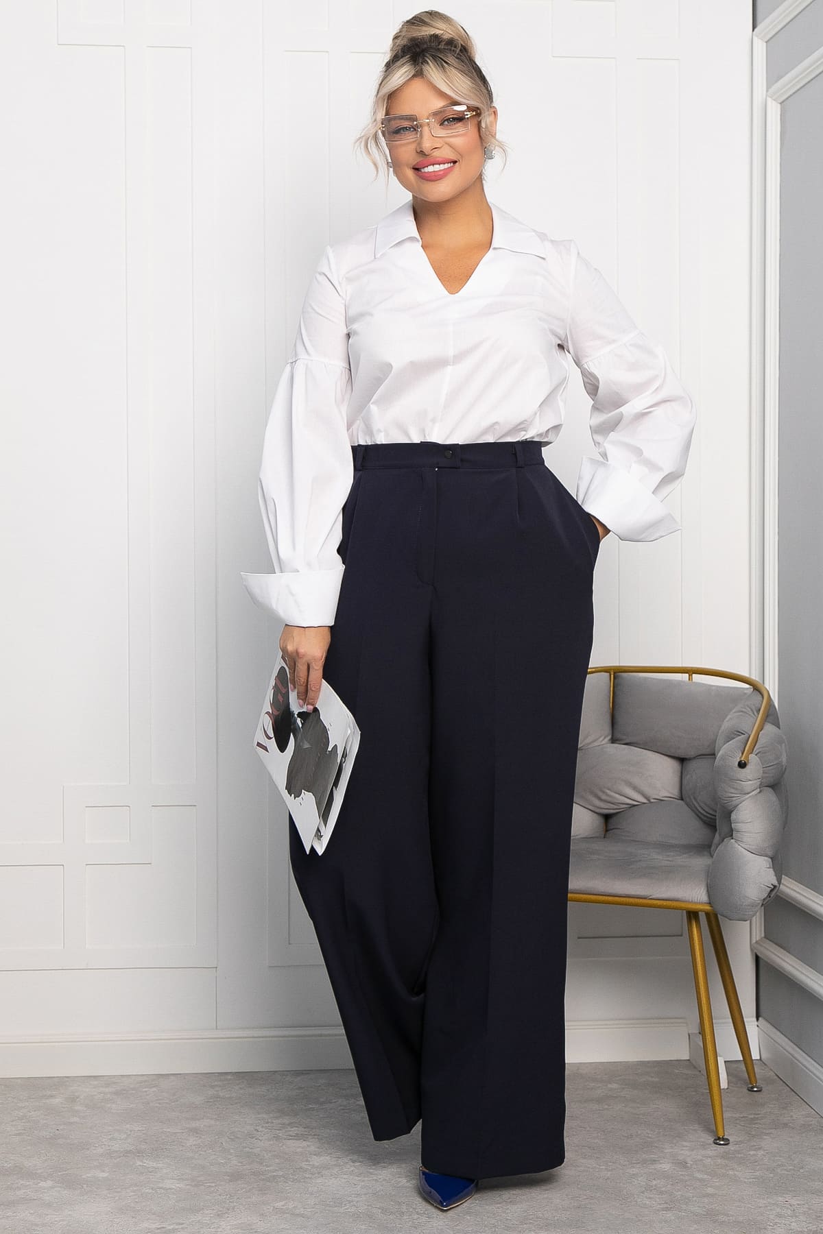 Брюки Скарлет (синие) Б13971-13М