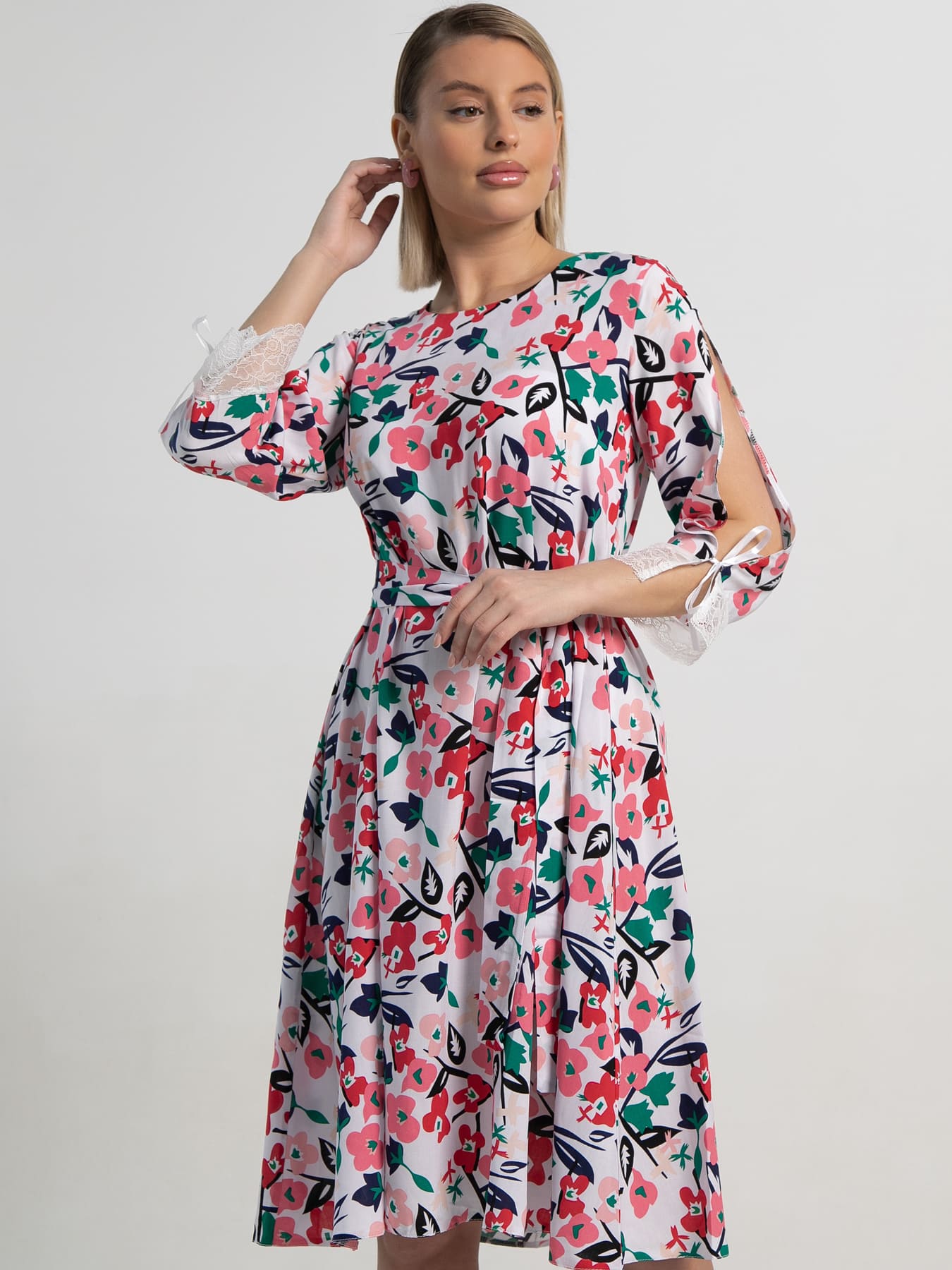 Платье Яна (белое) П15632-33М