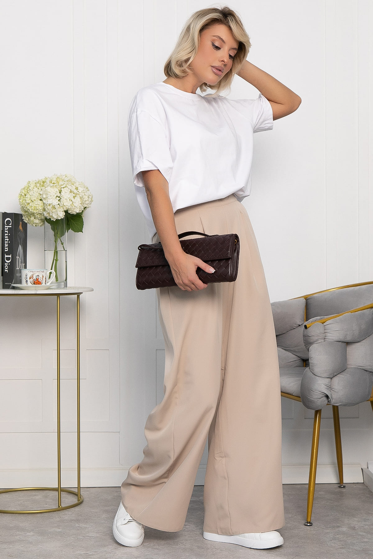 Брюки Дива (бежевые) Б10889