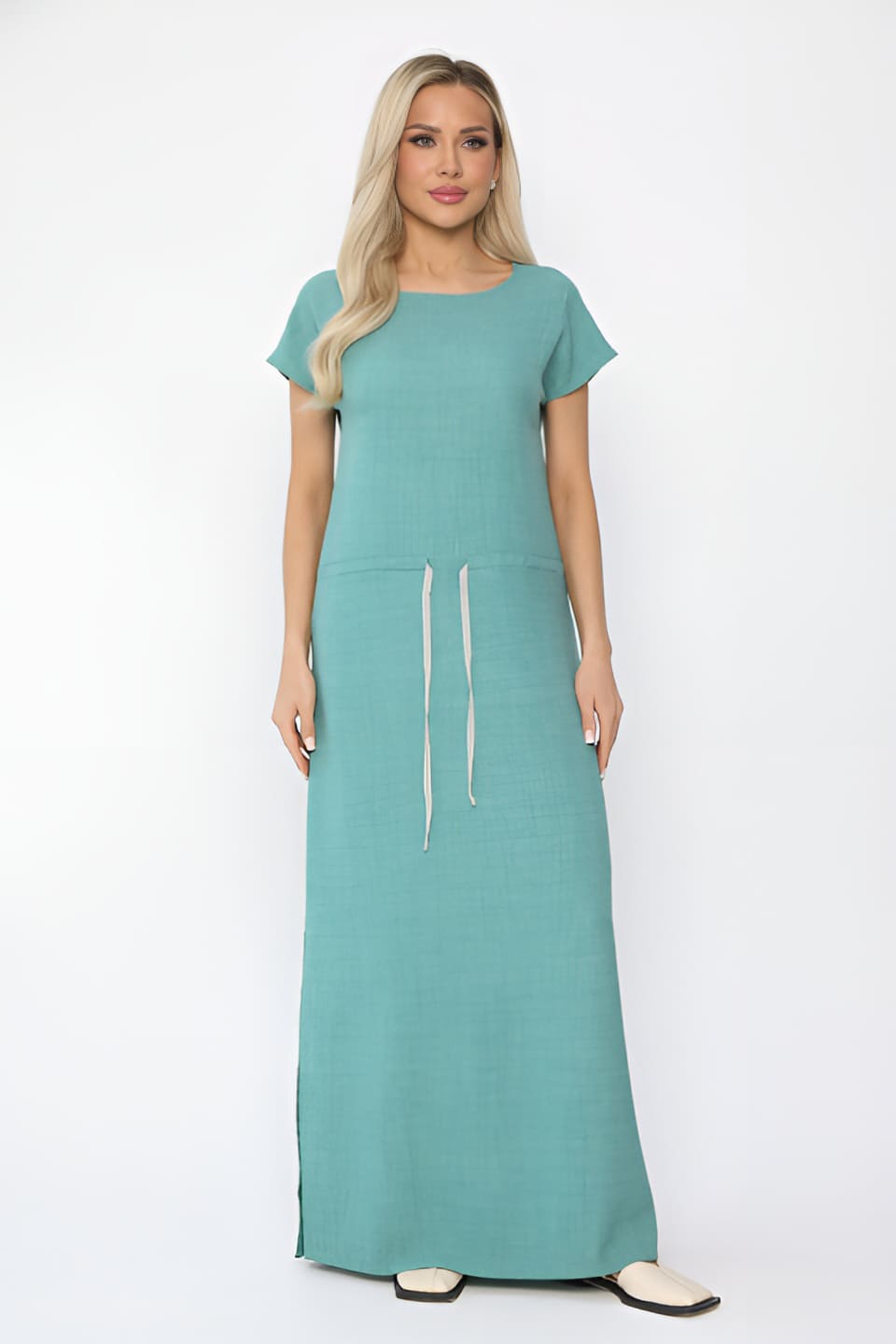 Платье Мэри (зеленое) П13697-12М