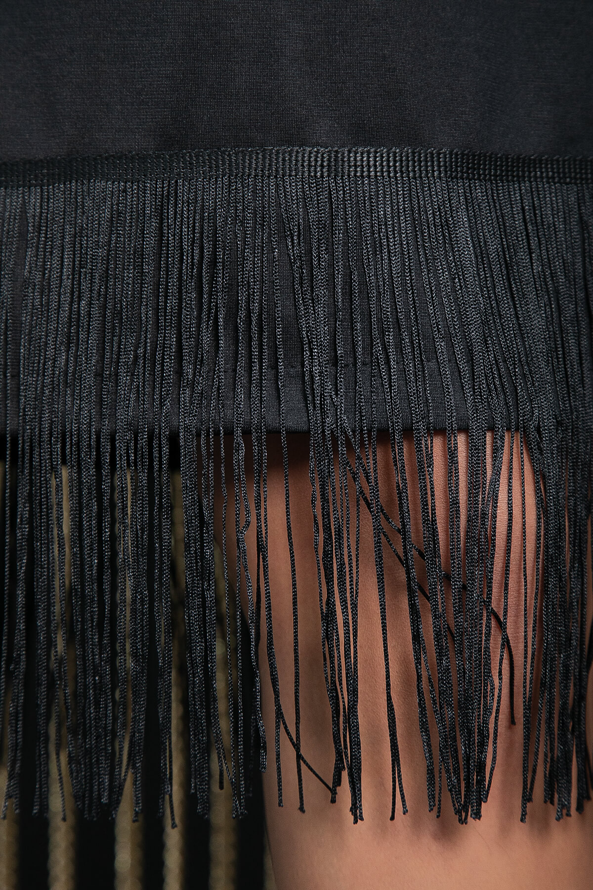 Платье Бейла (черное) П11433