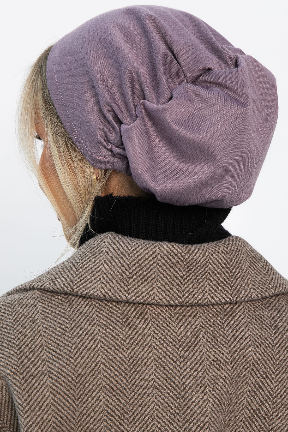 Чалма с резинкой (лиловая) ЧР1-23М