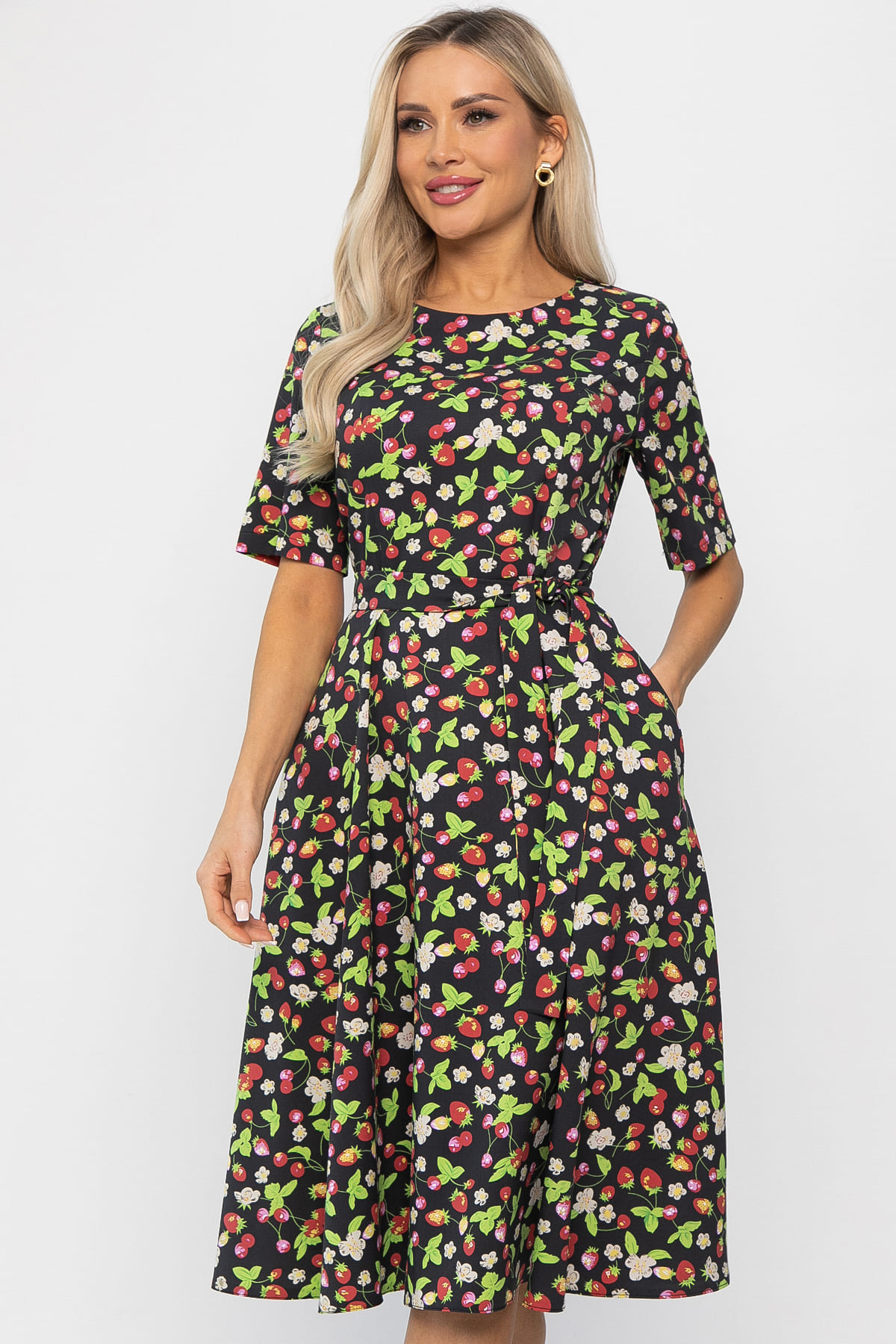 Платье Стиляги (черное) П13740-16М